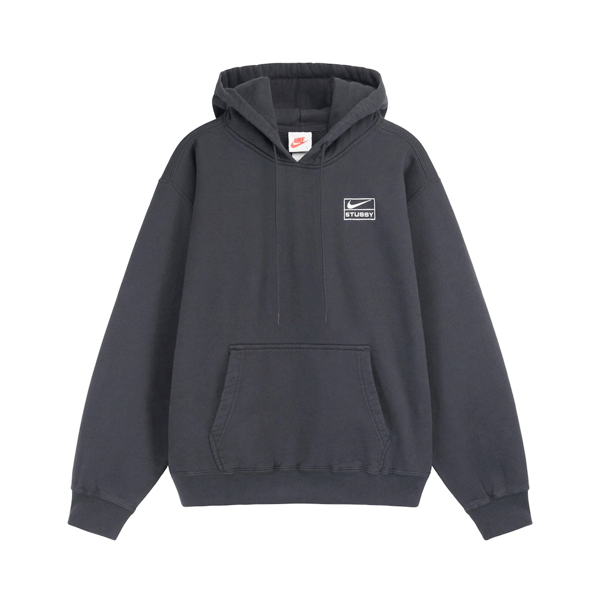 Nike X Stüssy Washed Hoodie "Black" - street-bill.dk