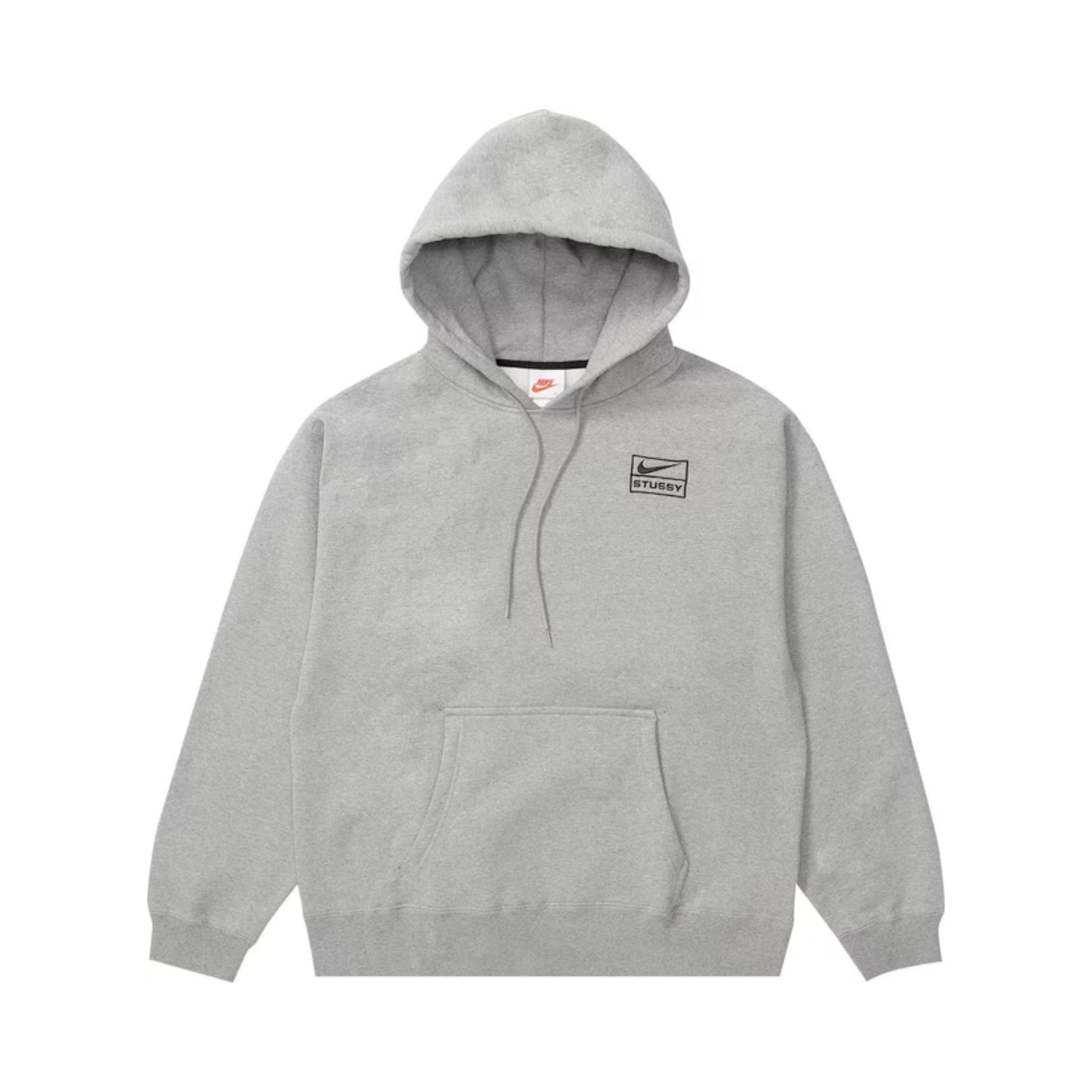 Nike X Stüssy Hoodie "Grey" - street-bill.dk