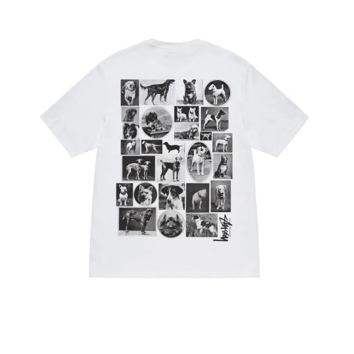 Stüssy Dog Collage T-shirt "White"