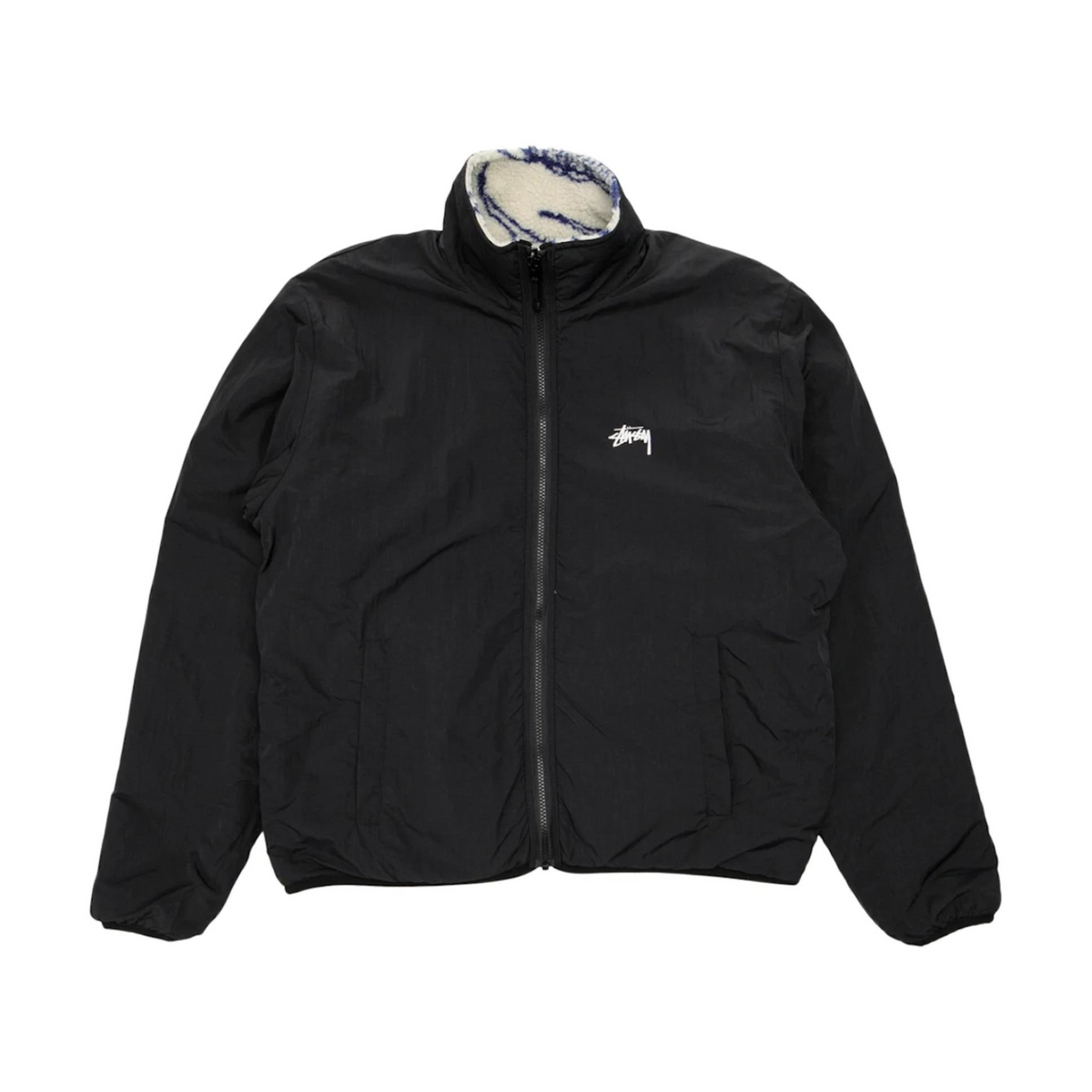 Stüssy Dragon Sherpa Jacket "Natural" - street-bill.dk