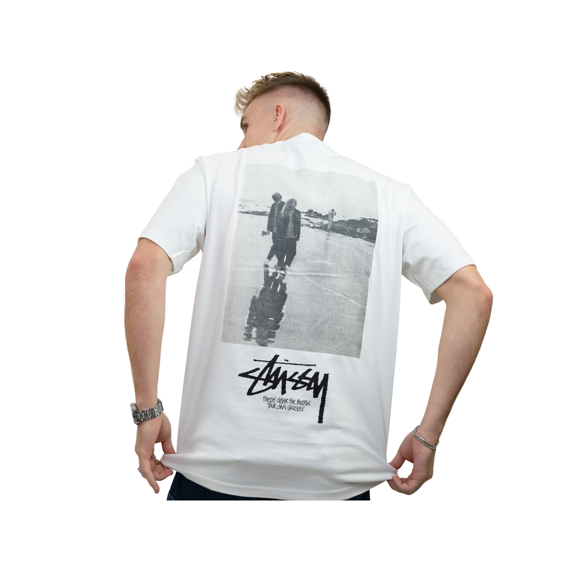 Stüssy Low Tide T-shirt "White"