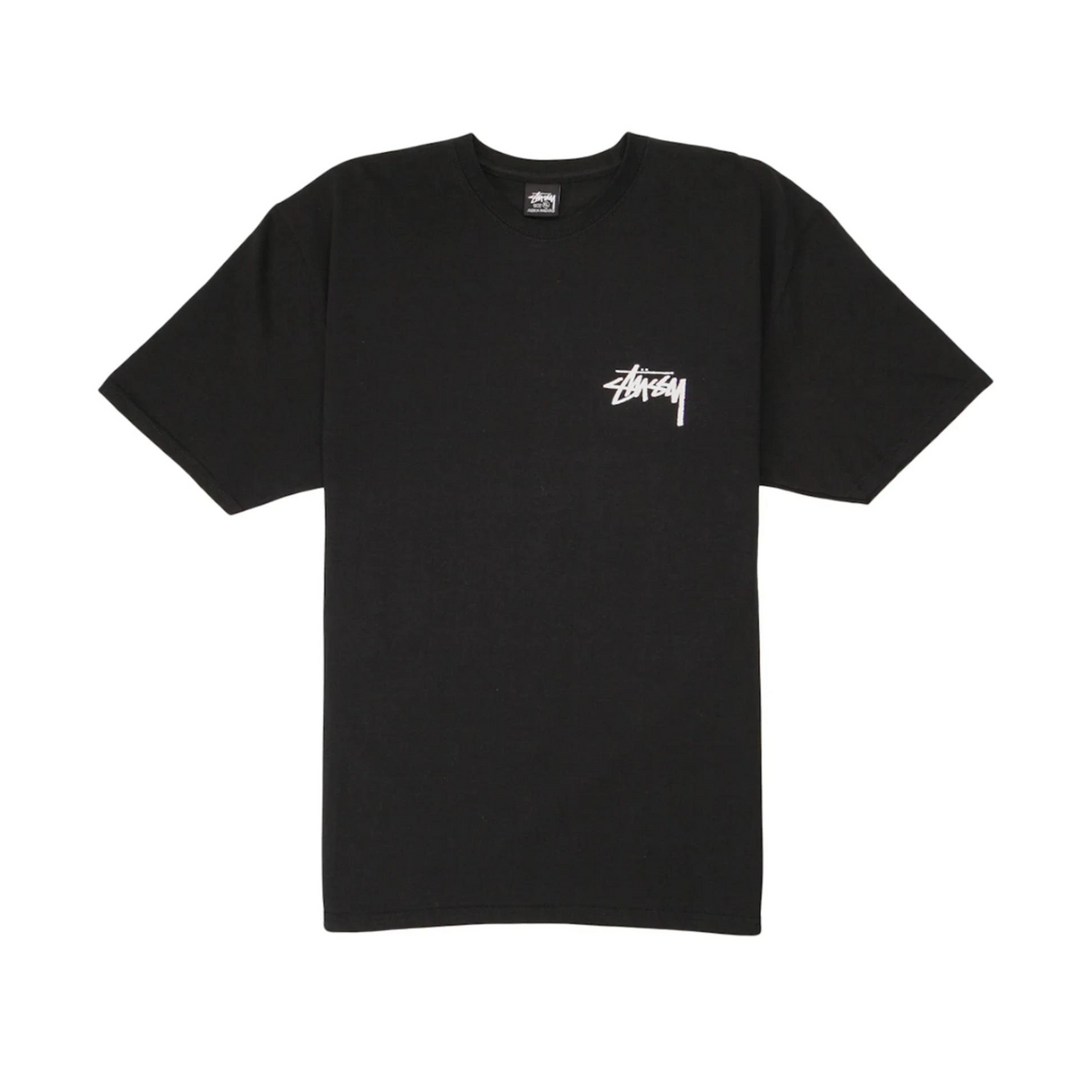 Stüssy Plush Tee "Black" - street-bill.dk