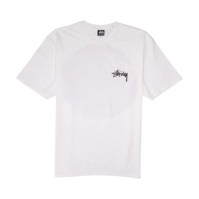 Stüssy Plush Tee "White" - street-bill.dk