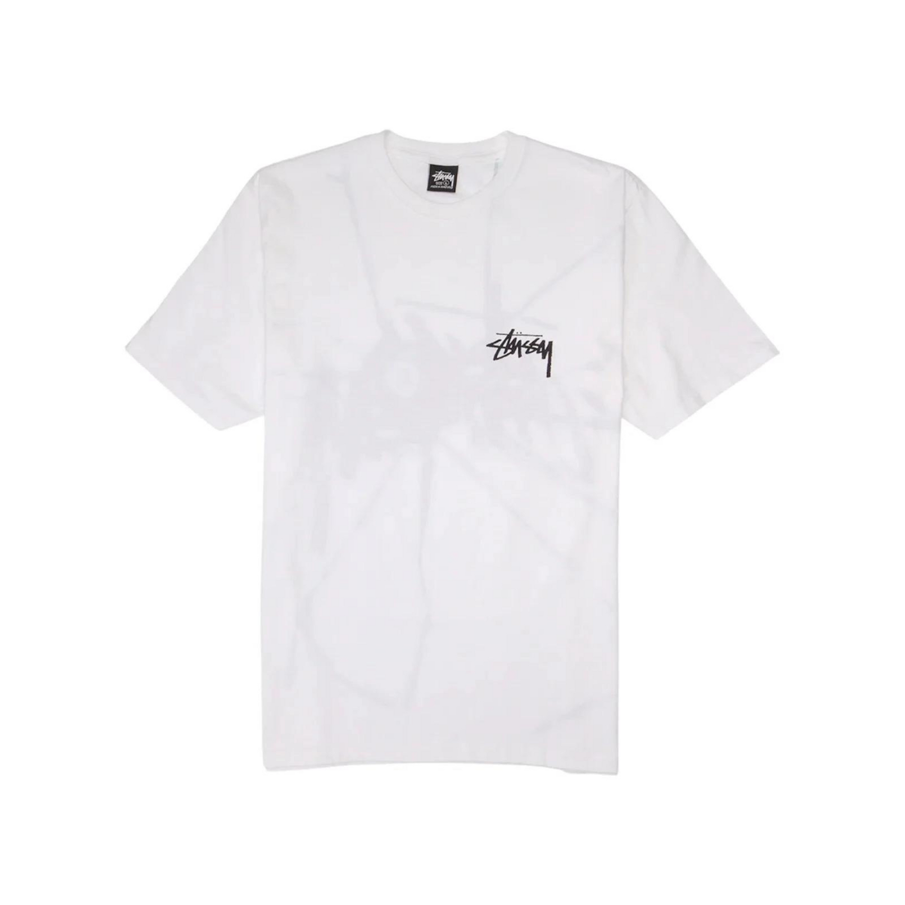 Stüssy Shattered Tee "White" - street-bill.dk