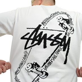 Stüssy Skate Posse Pigment Dyed T-shirt "Natural"