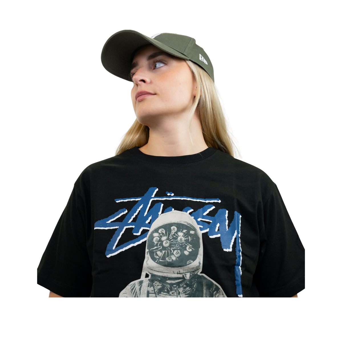 Stüssy Spaceman T-shirt "Black"