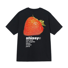 Stüssy Strawberry T-shirt "Black"