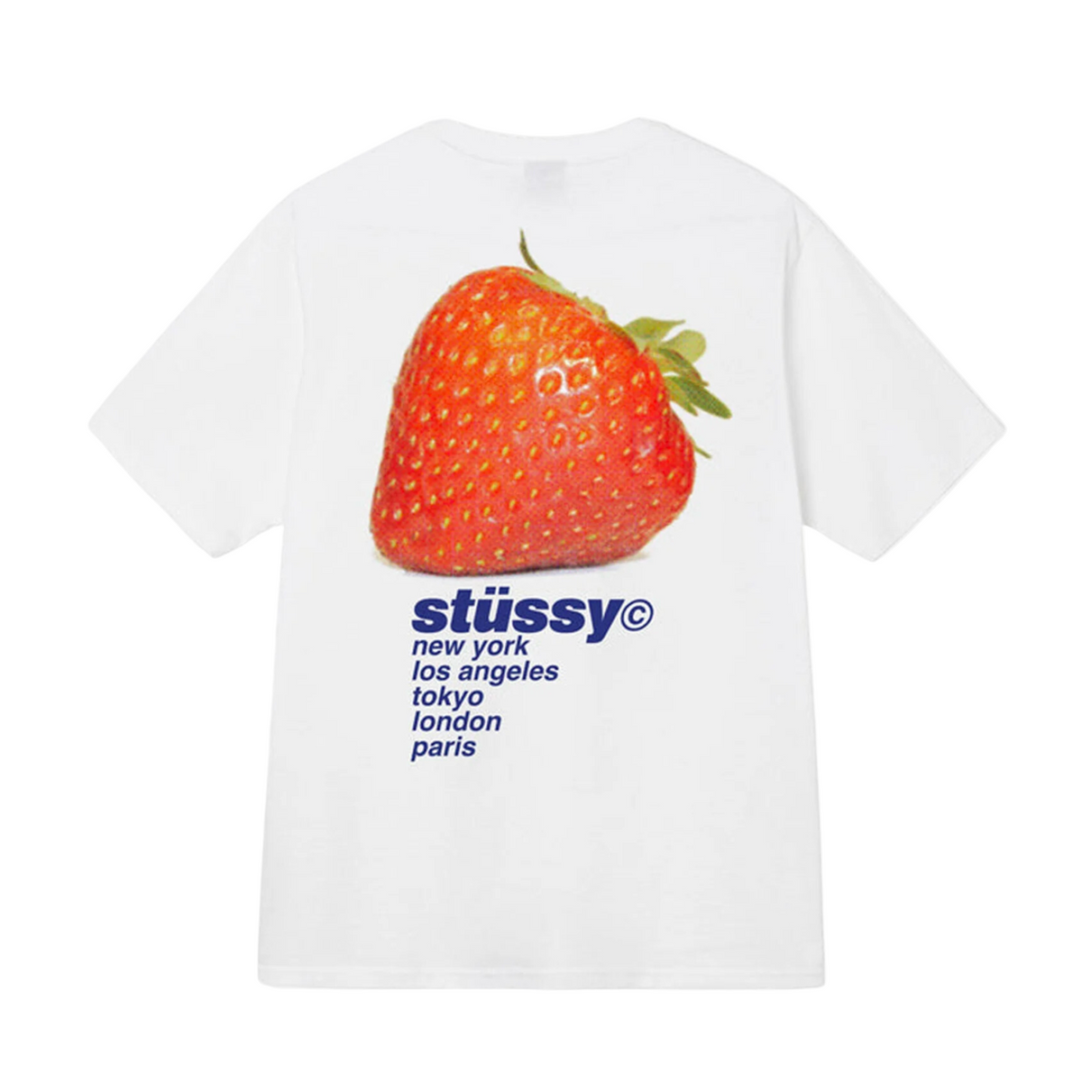 Stüssy Strawberry T-shirt "White"