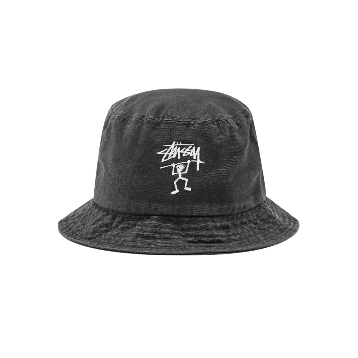 Stüssy Warrior Man Bucket Hat "Black"