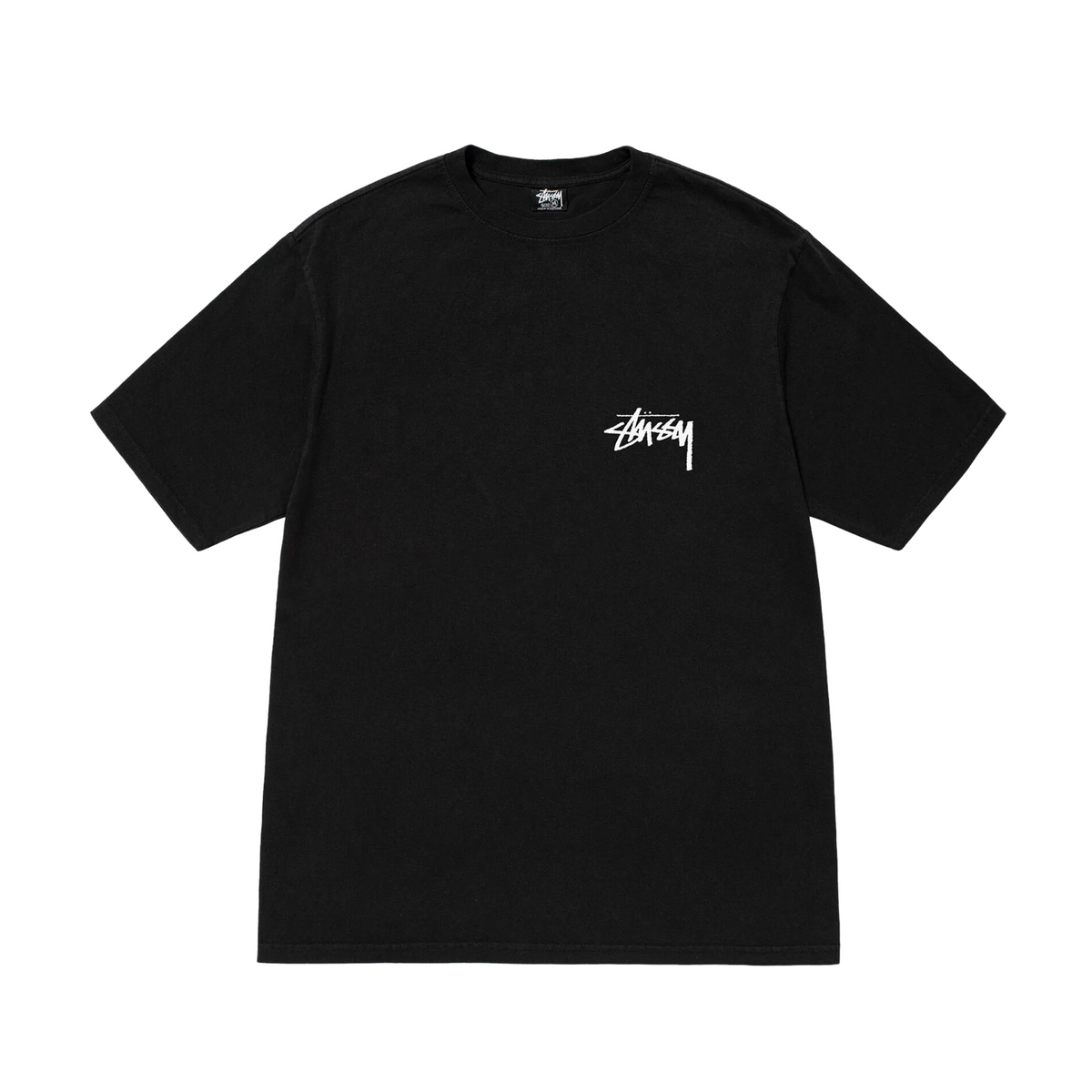 Stüssy We're Livin' Pigment Dyed T-shirt "Black"