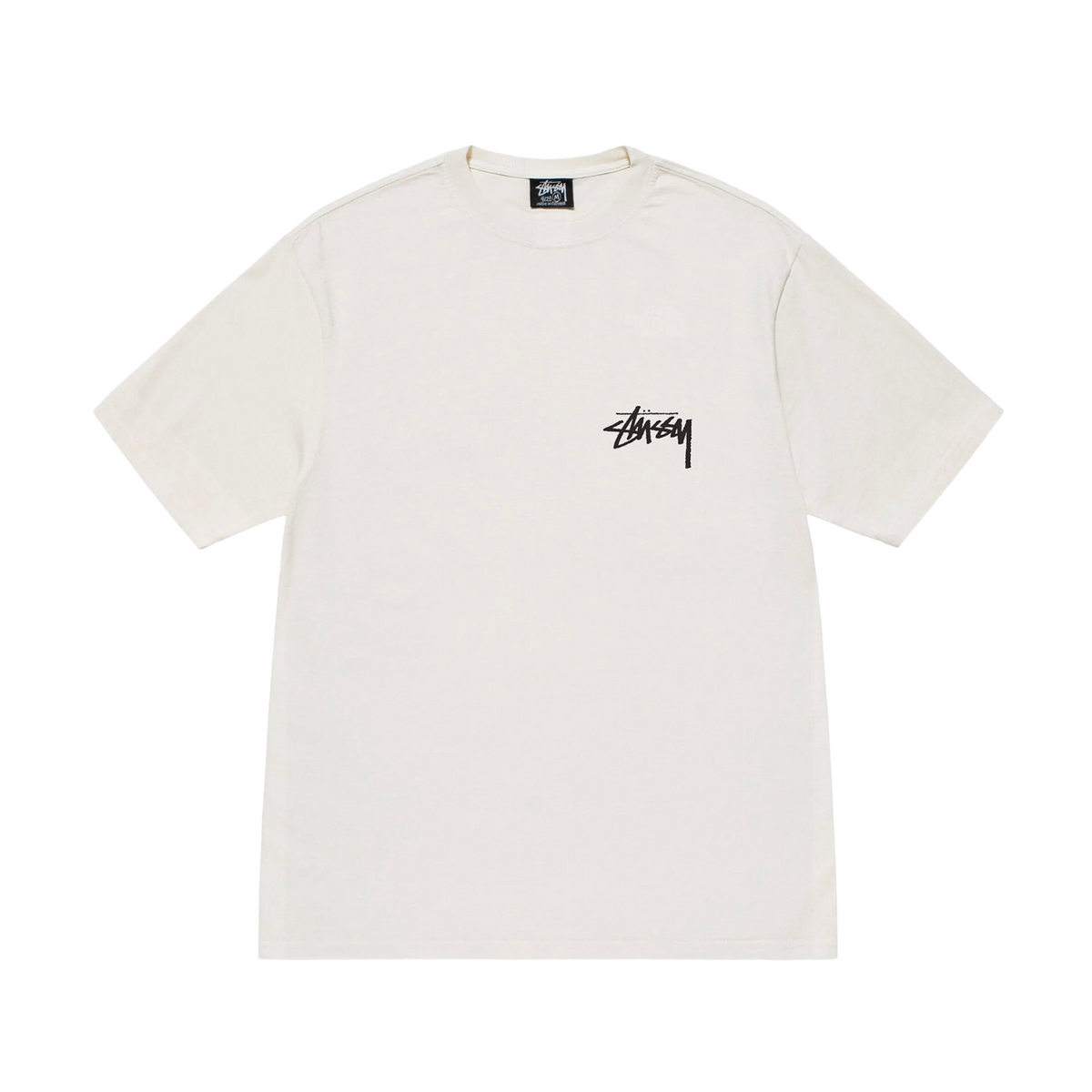 Stüssy We're Livin' Pigment Dyed T-shirt "White"