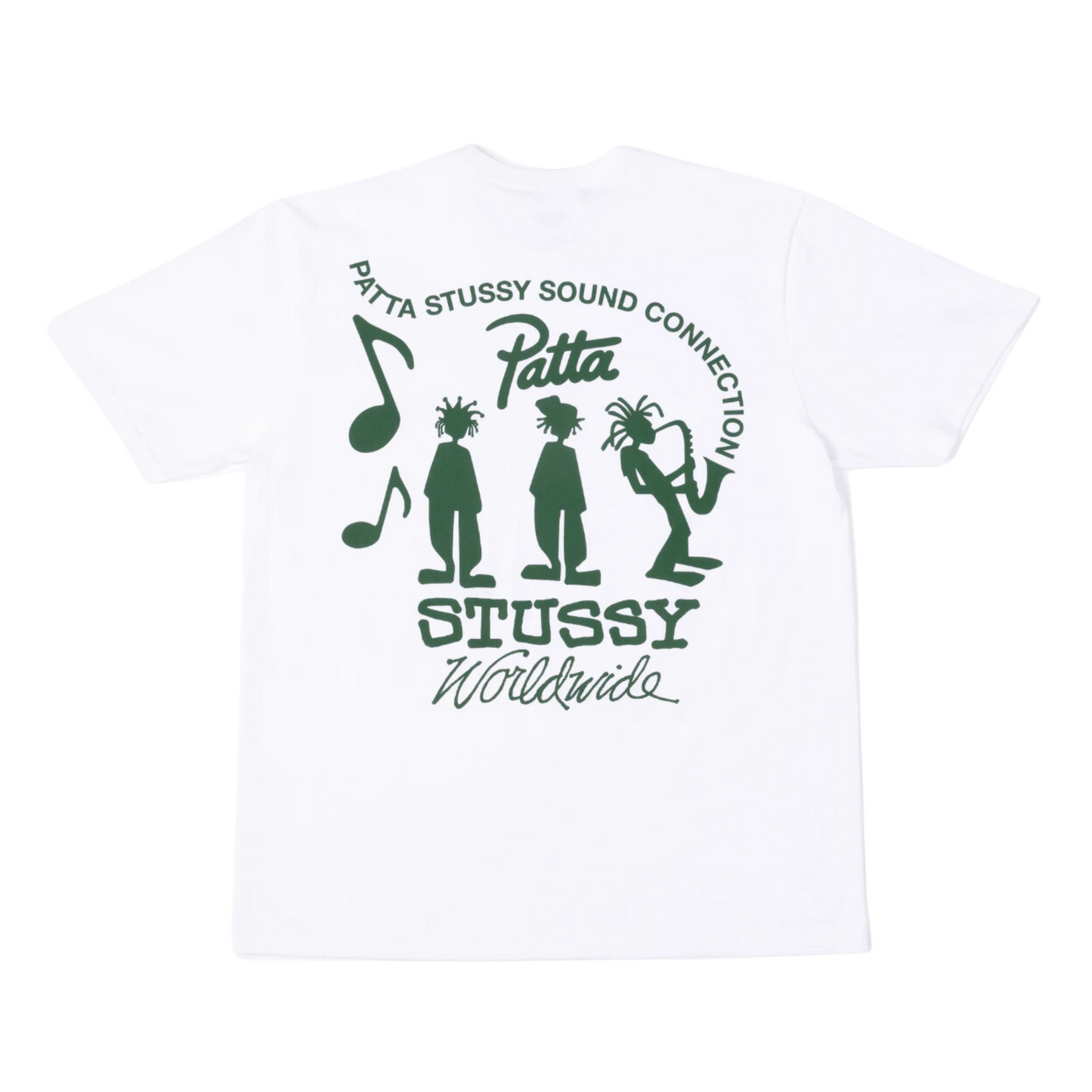 Patta x stussy t-shirt white