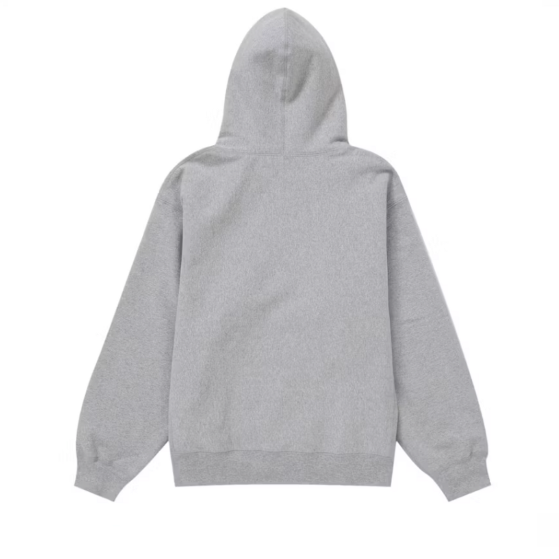 Supreme Box Logo hoodie grey ryg