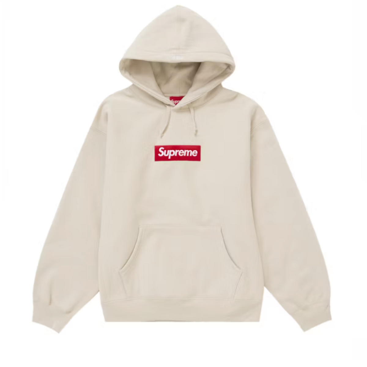 Supreme Box Logo Hoodie stone