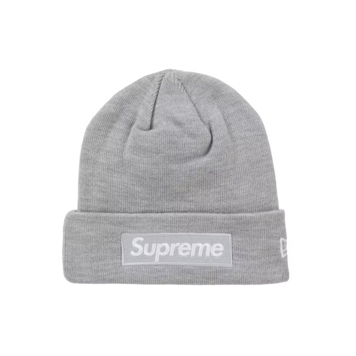 Supreme box logo beanie Grey 