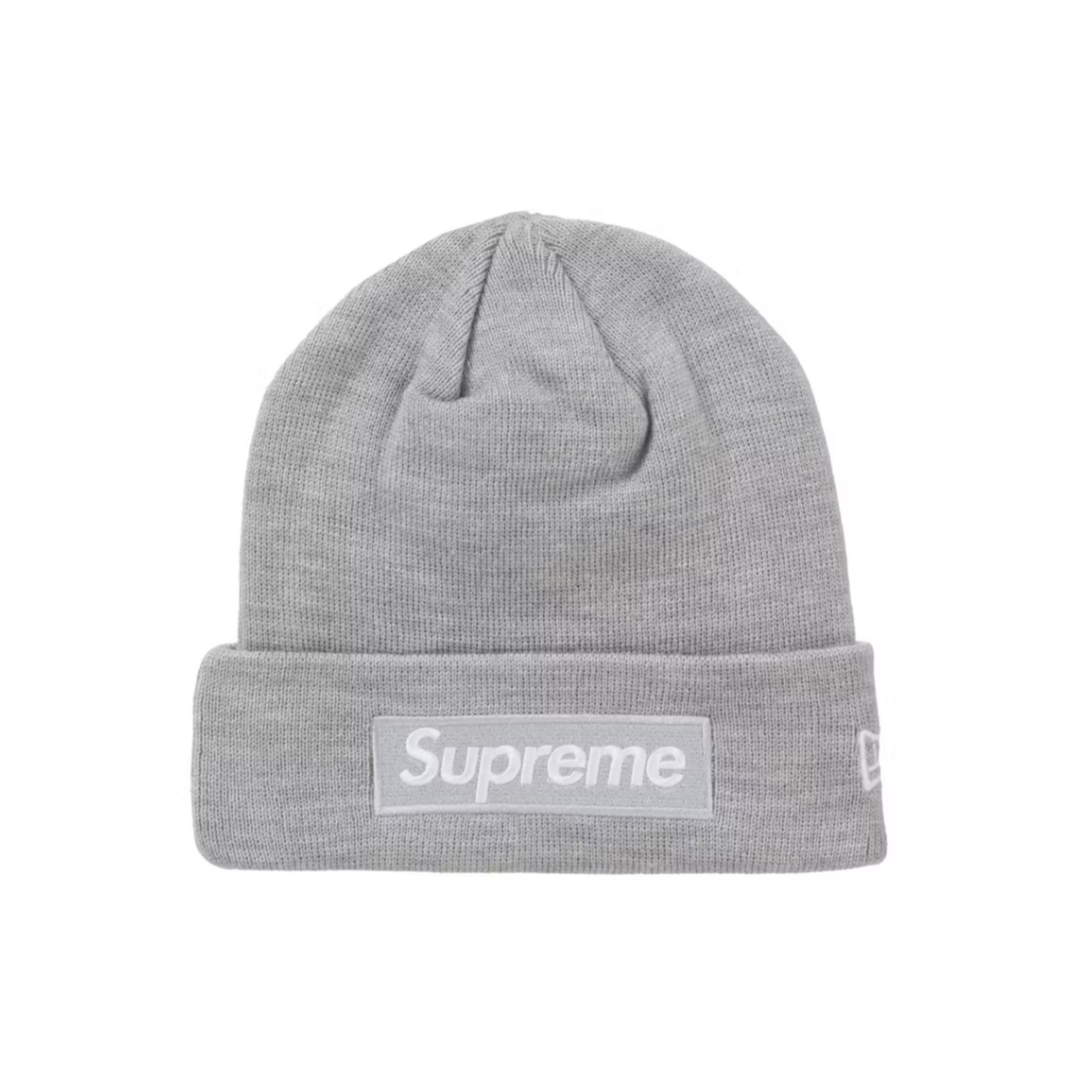 Supreme box logo beanie Grey 