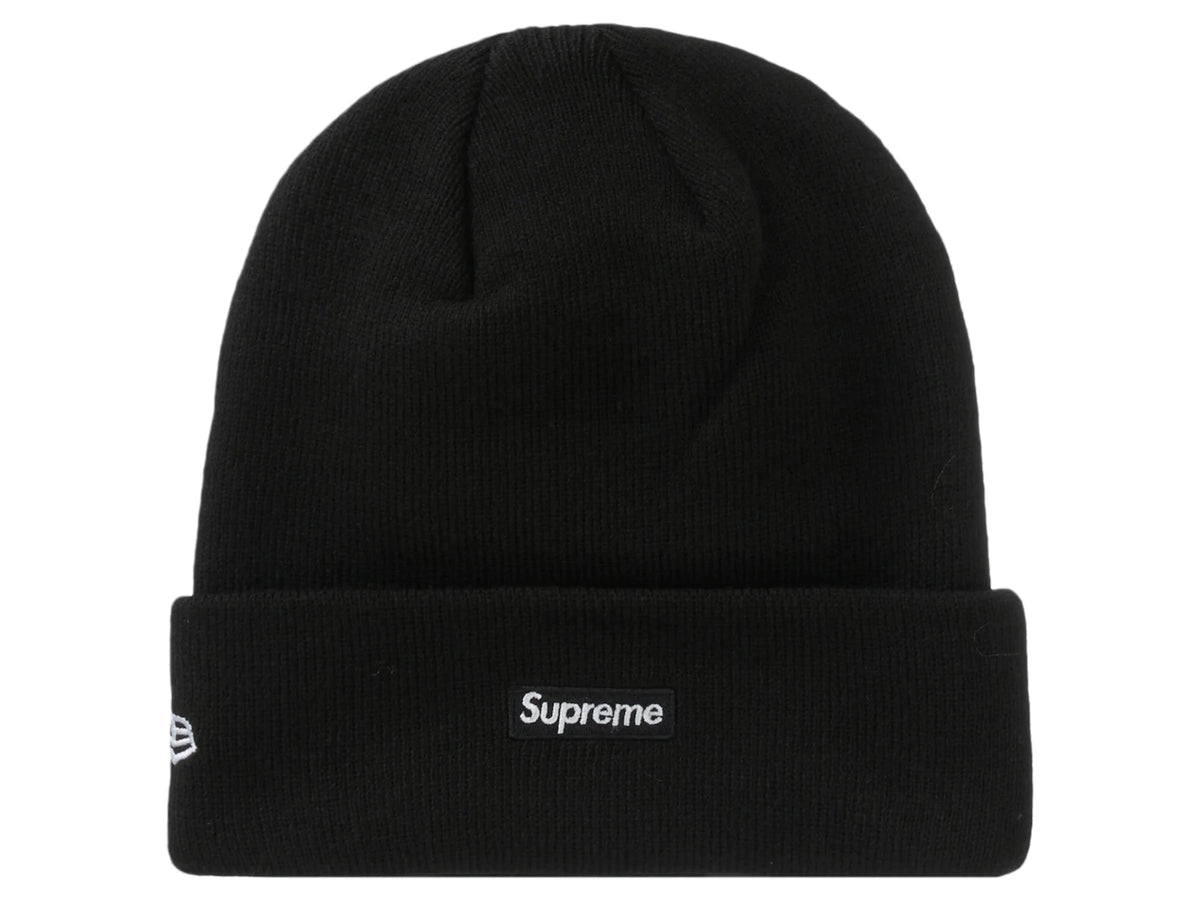 Supreme New Era S Logo Beanie Black