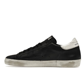 Golden Goose Super-Star Black White Leather