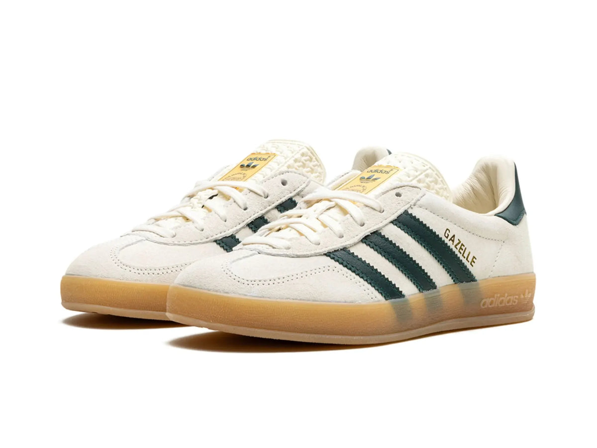 adidas Gazelle Indoor Cream White Collegiate Green Gum