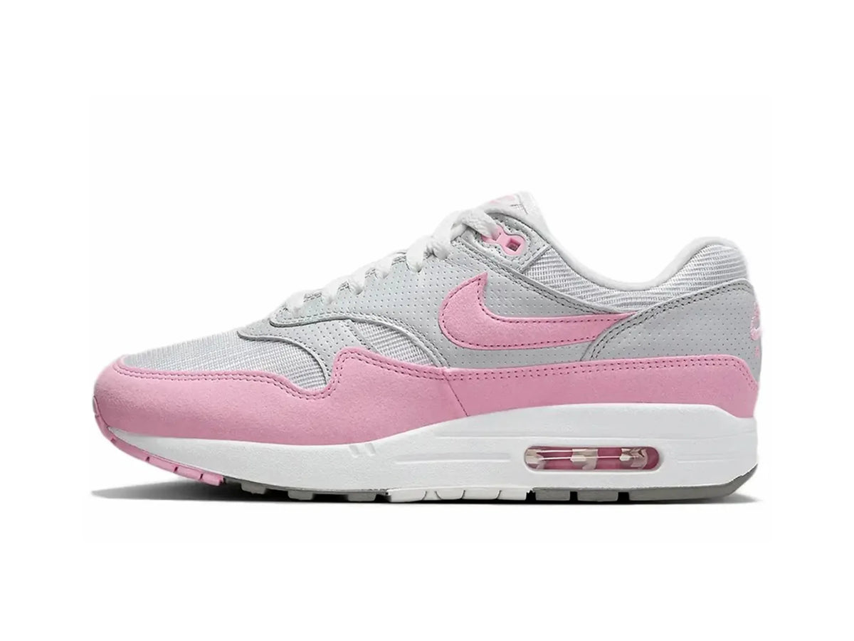 Nike Air Max 1 '87 Metallic Platinum Pink Rise (Women's)