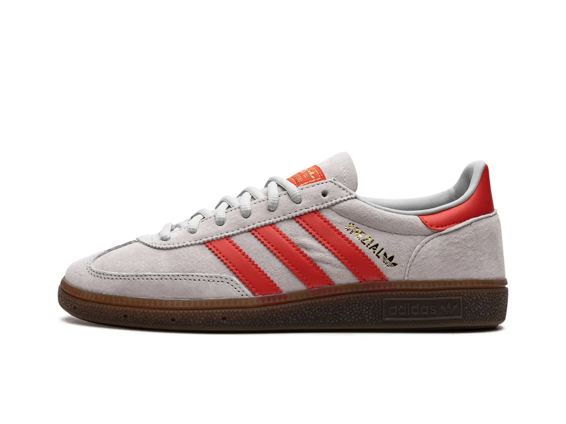 adidas Handball Spezial Grey Hi-Res Red