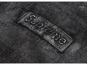 Supreme MM6 Maison Margiela Foil Box Logo Hooded Sweatshirt Black