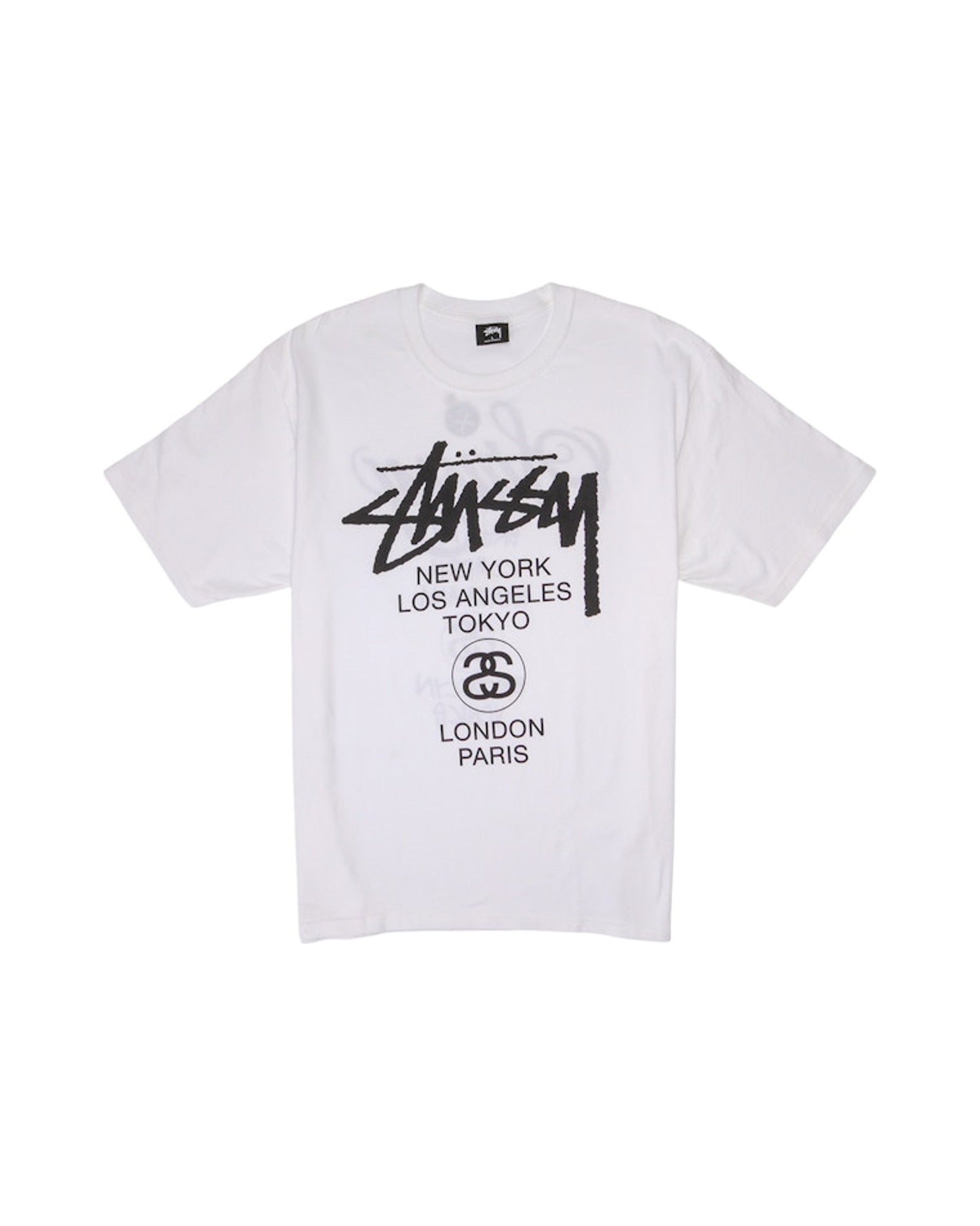 Stussy World Tour Tee White
