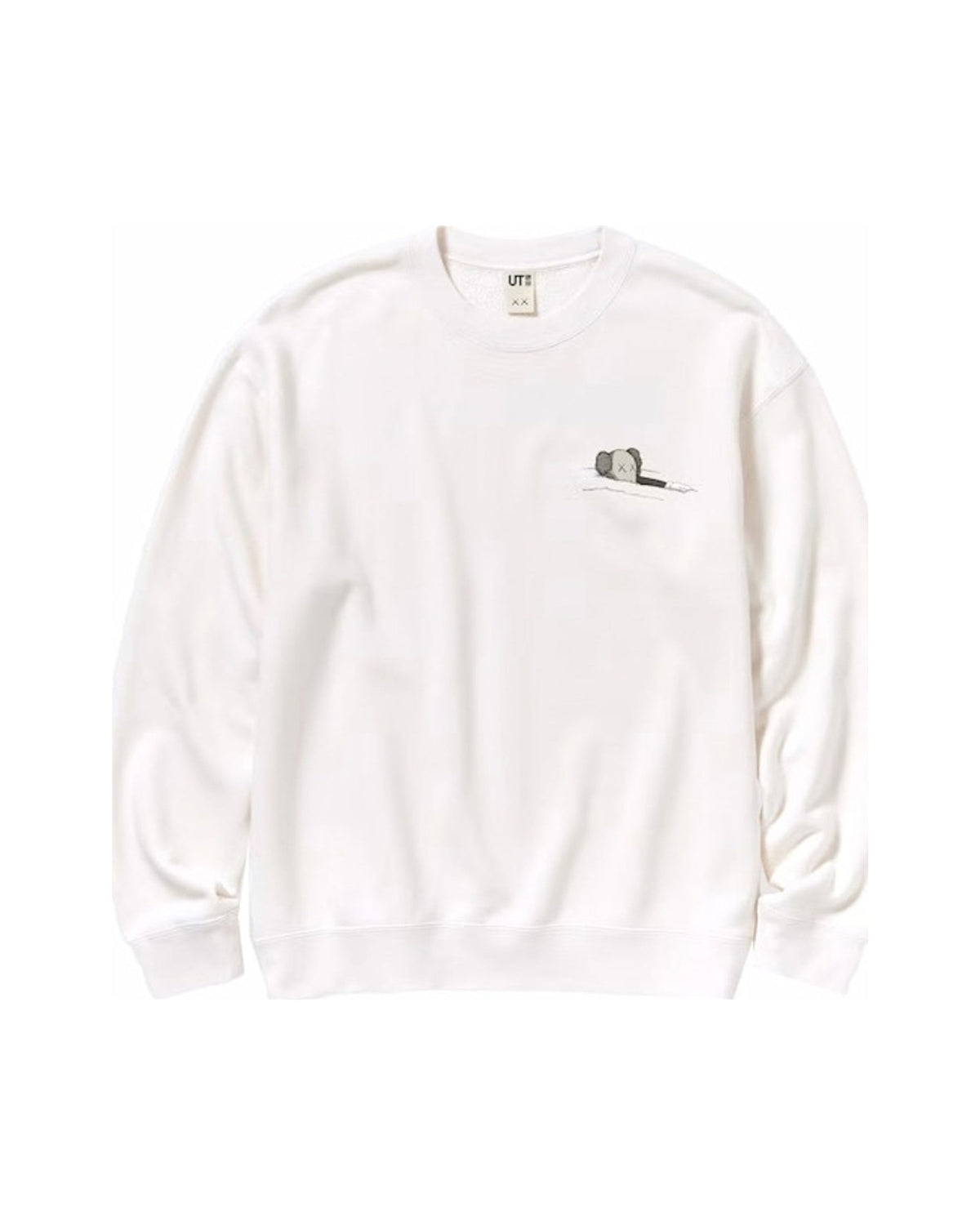 KAWS x Uniqlo Longsleeve Sweatshirt (US Sizing) Off White