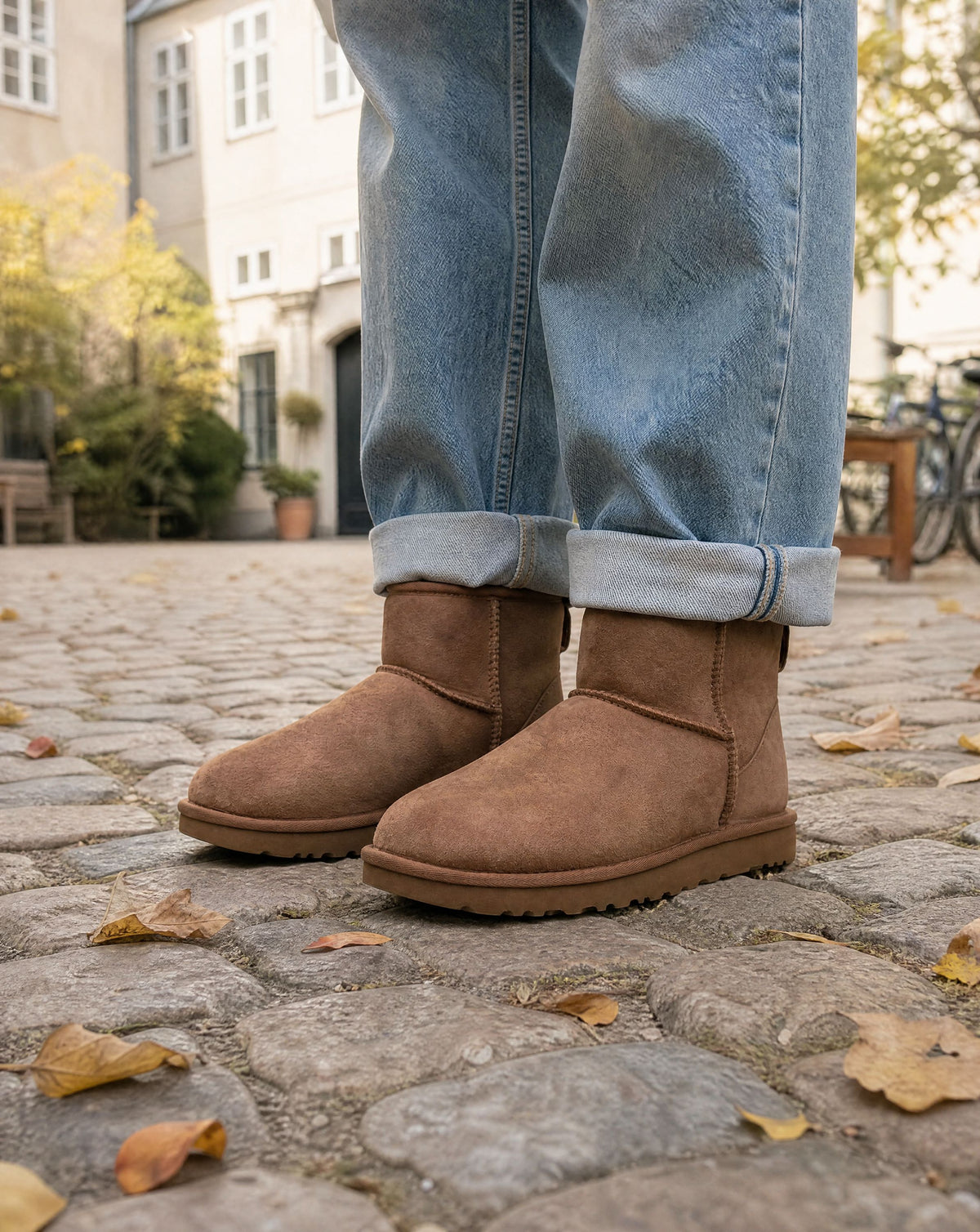 UGG Classic Mini II Boot Chestnut (Women's) - closeup