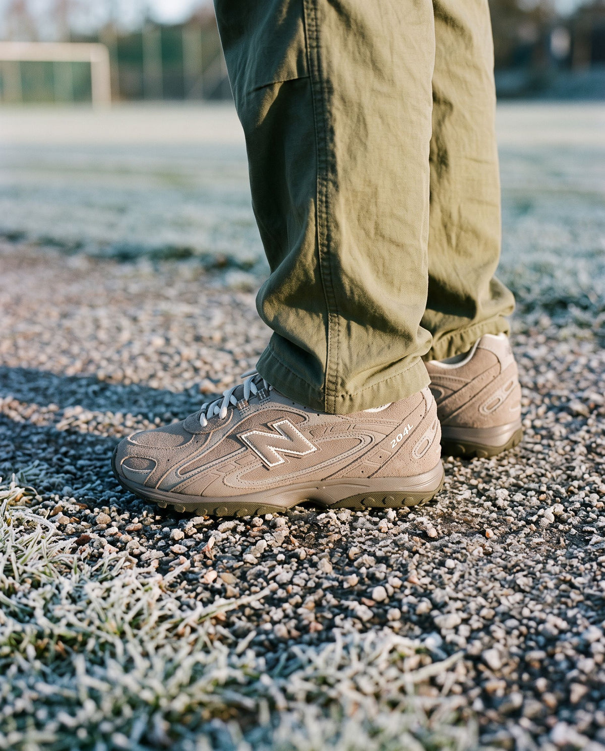 New Balance 204L Mushroom Arid Stone - on-foot