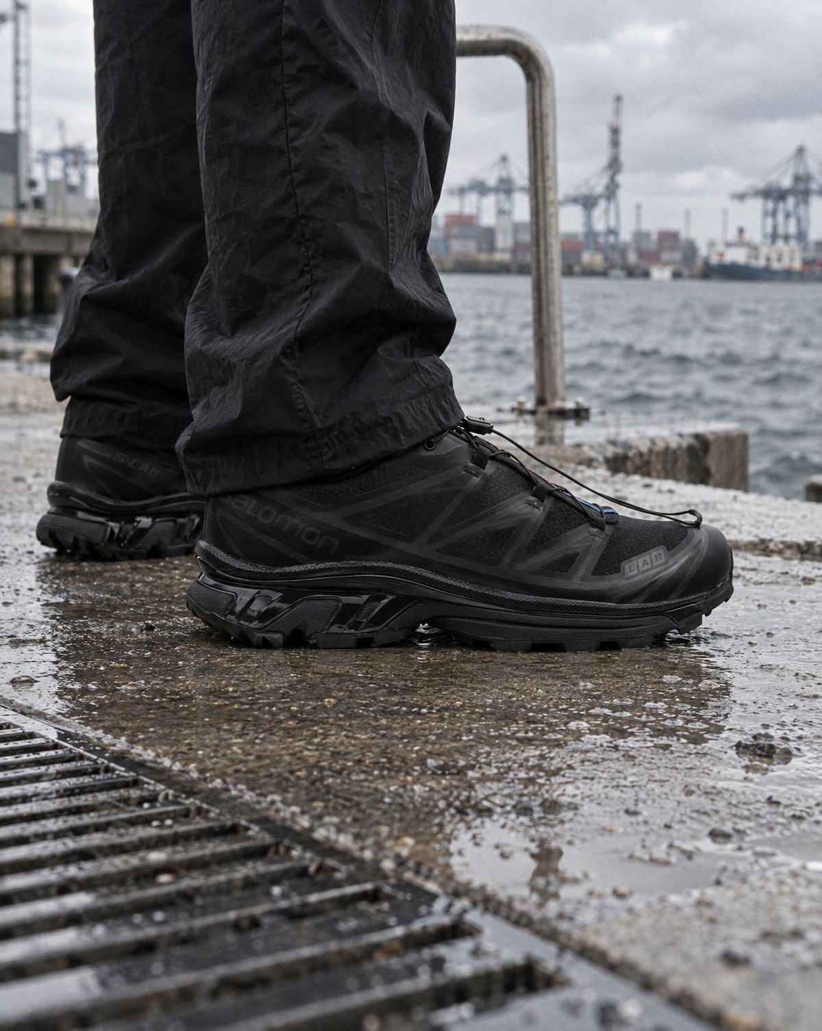 Salomon S/Lab XT-6 Adv Triple Black - on-foot