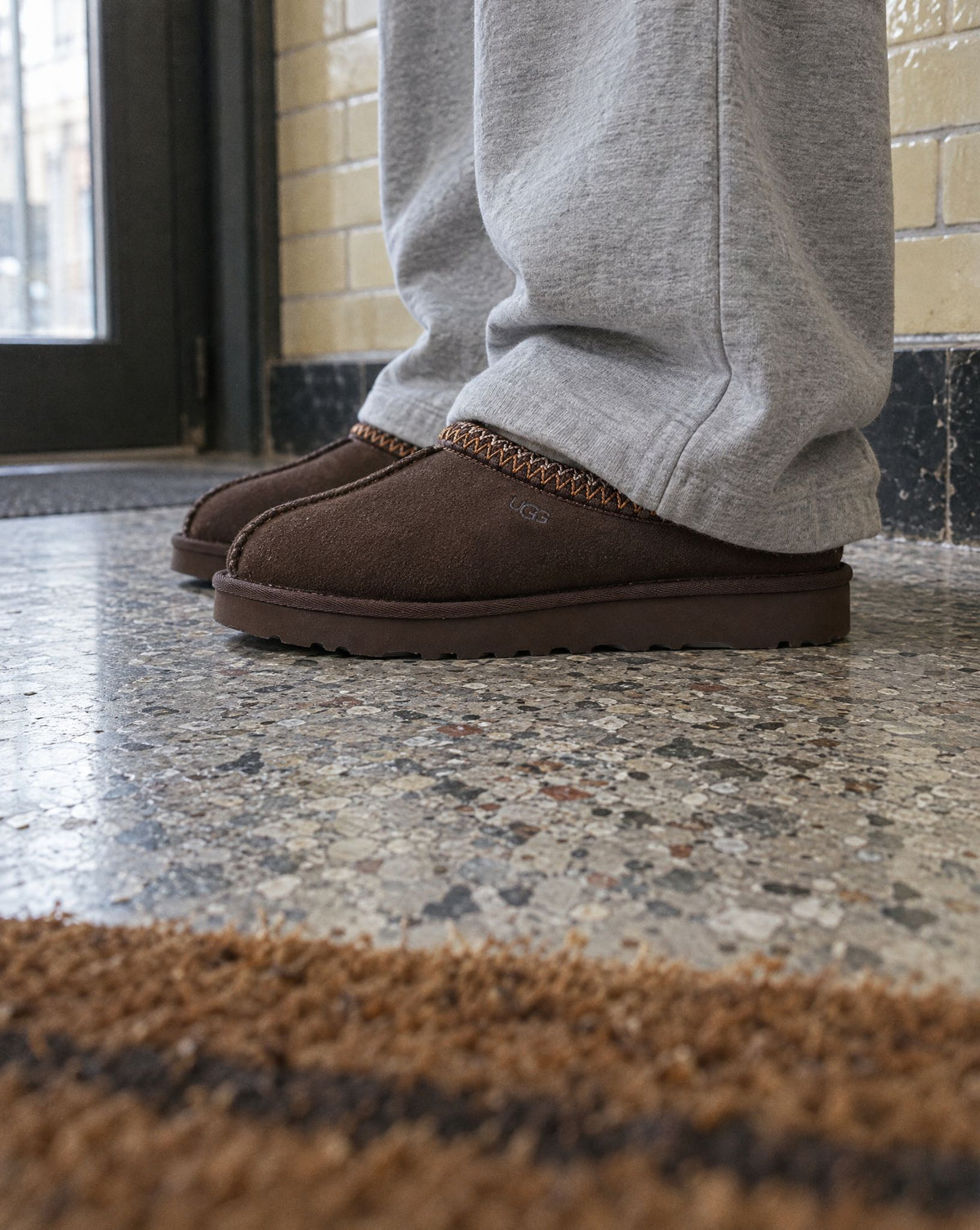UGG Tasman Slipper Burnt Cedar (Women's) - on-foot