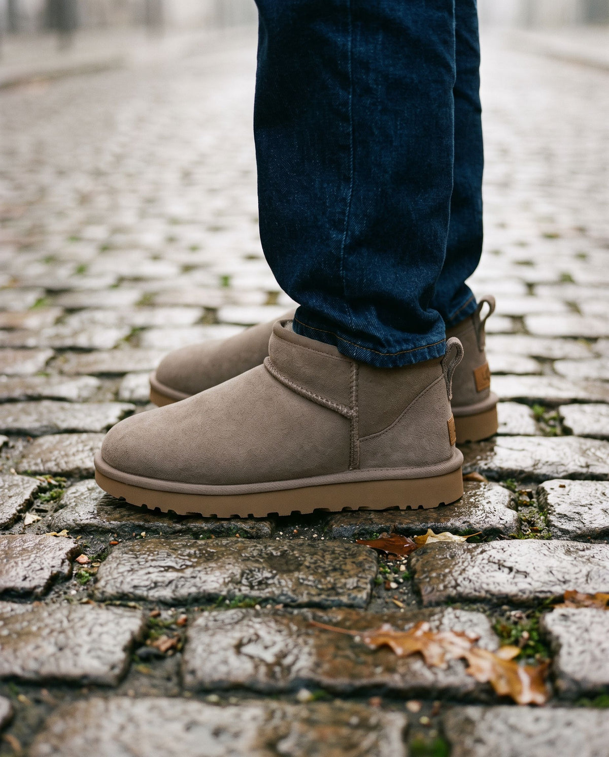 UGG Classic Ultra Mini Boot Antilope (Women's) - on-foot