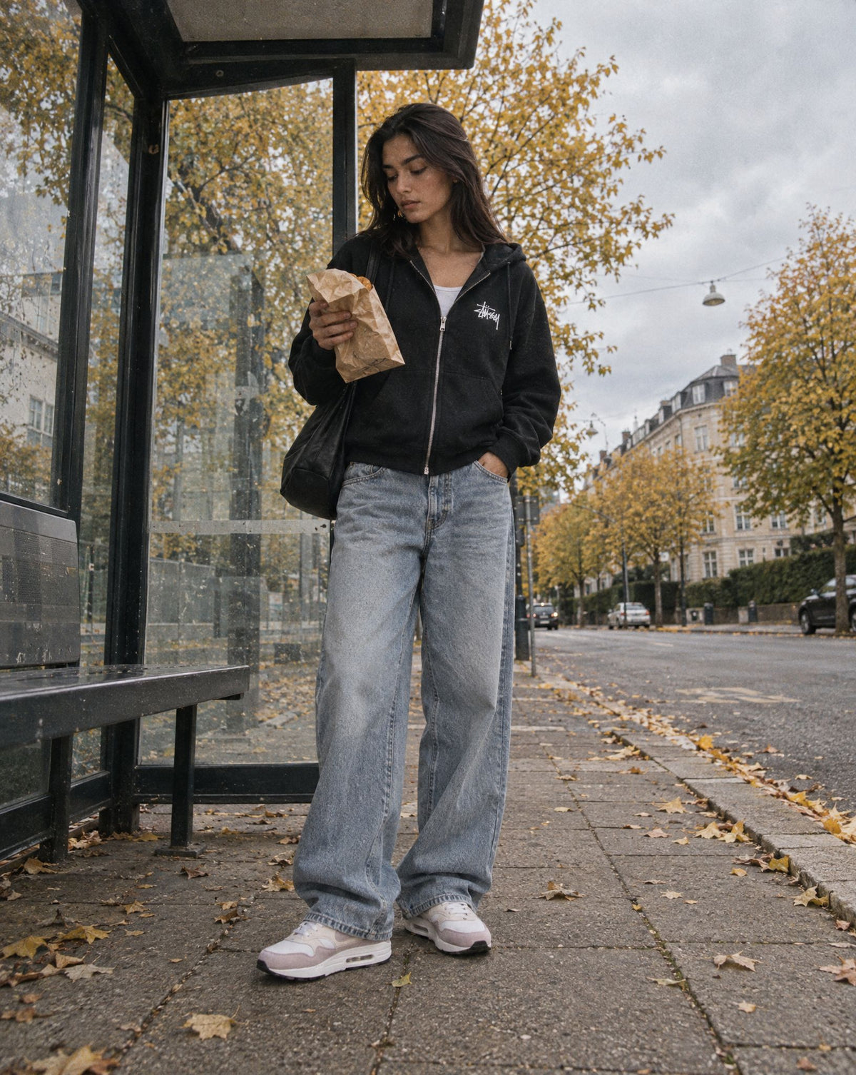 Nike Air Max 1 Platinum Violet (Women's) - streetstyle i København