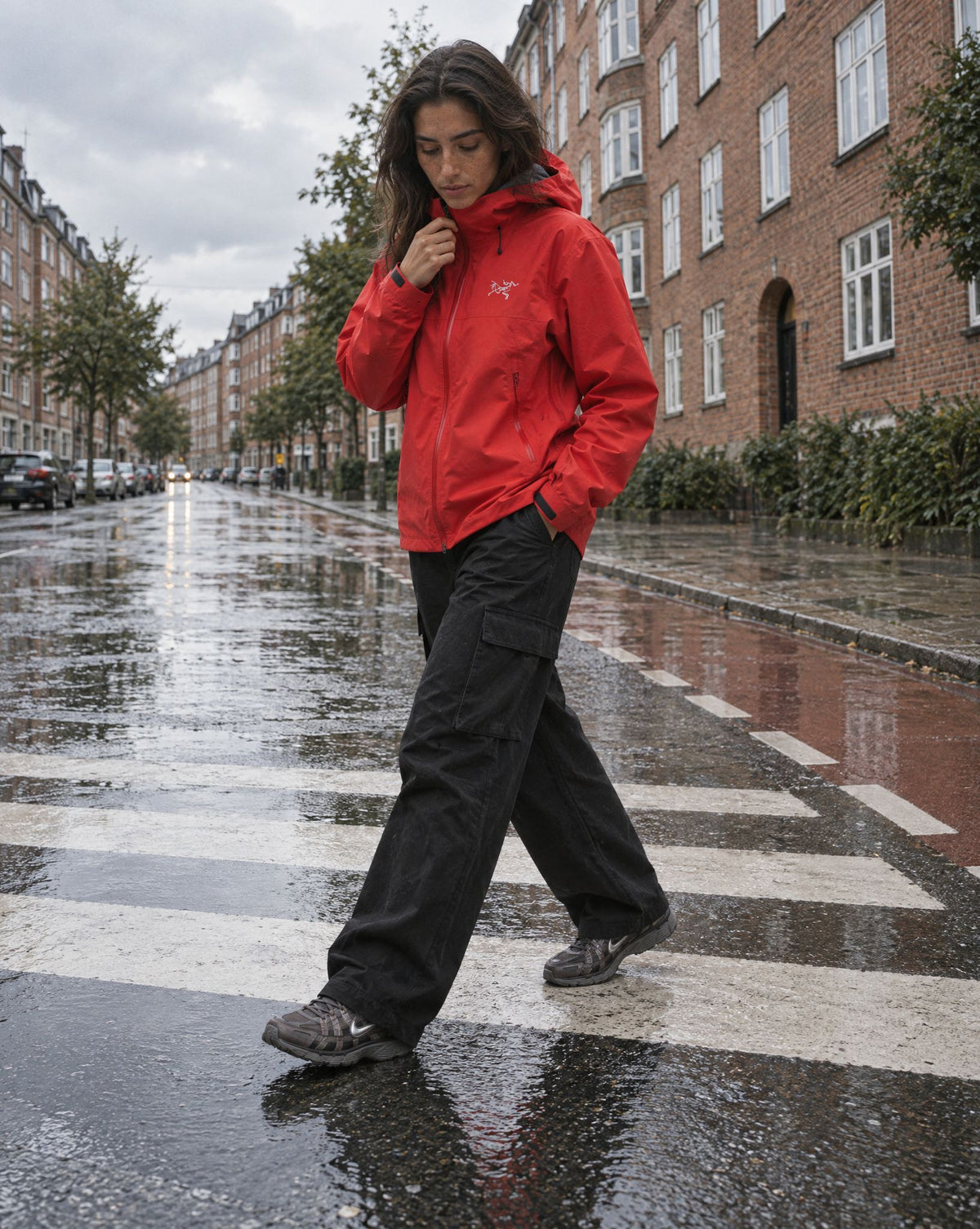 Nike P-6000 Cave Stone Medium Ash Flat Pewter Metallic Silver - streetstyle i København