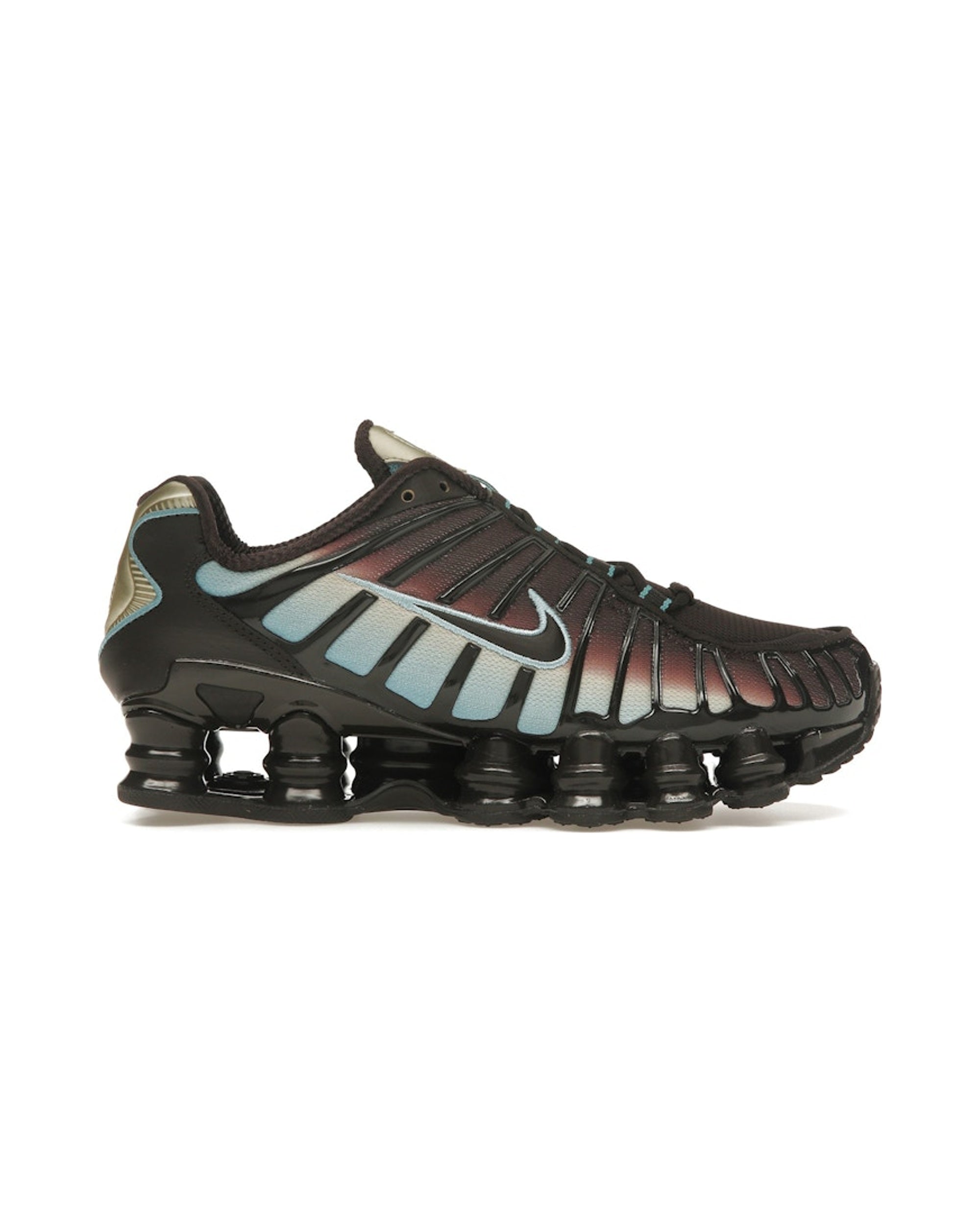 Nike Shox TL Velvet Brown Denim Turquoise (Women's)