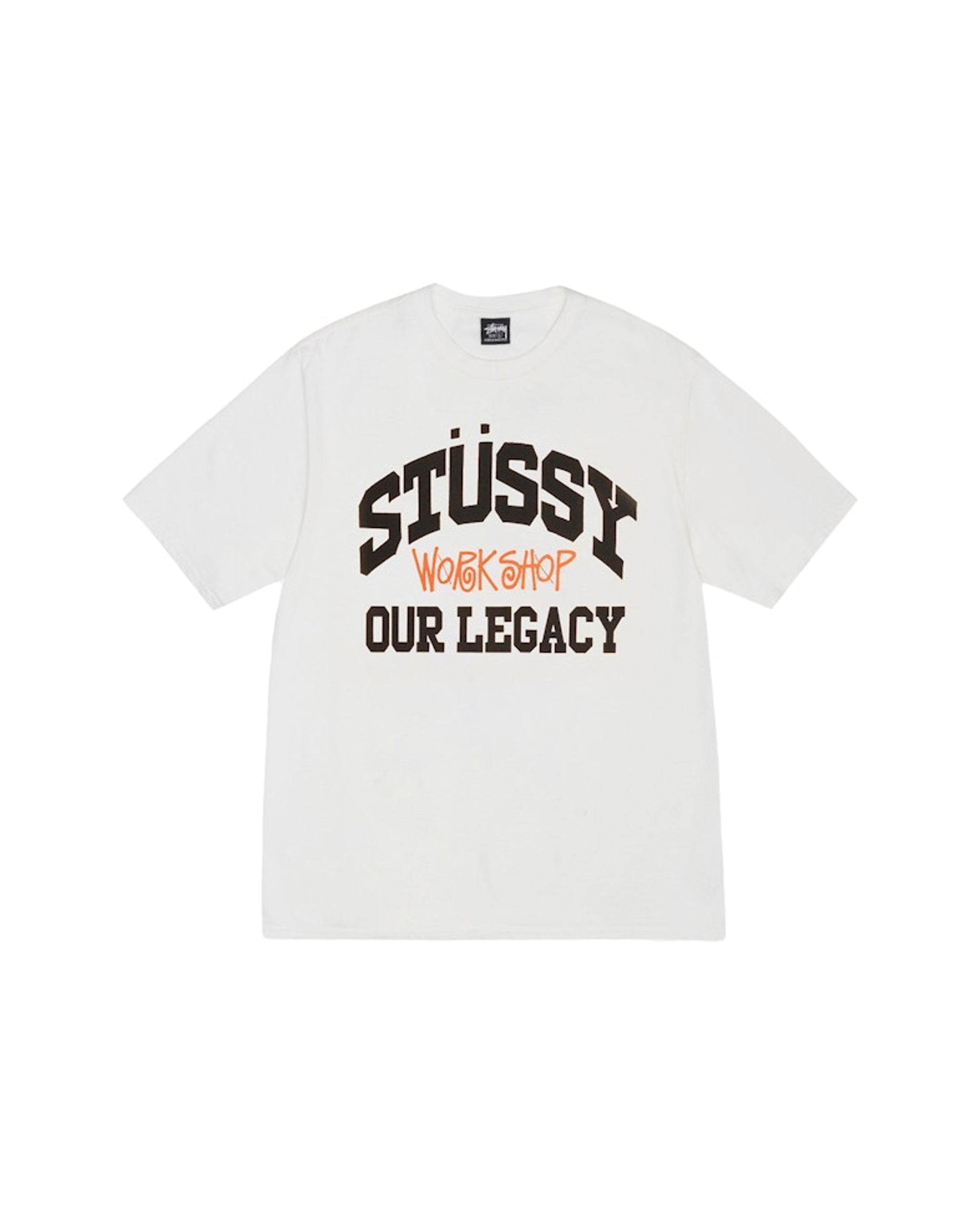 Stussy x Our Legacy Work Shop Collegiate Pigment Dyed Tee Natural