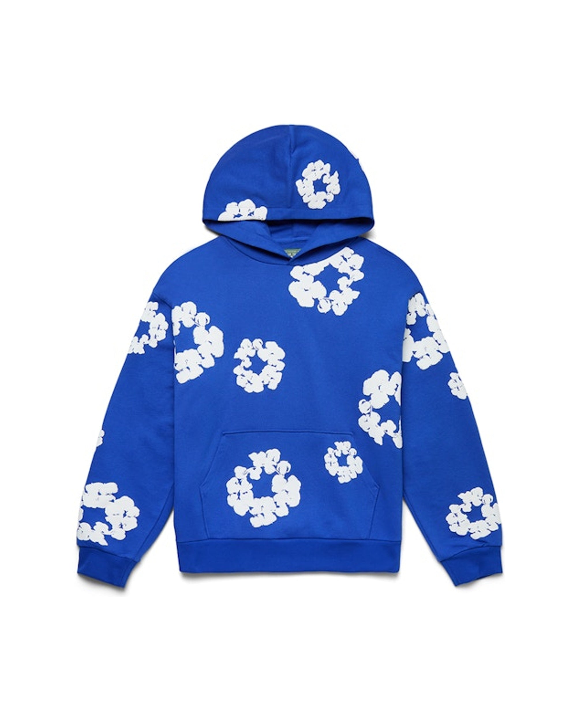 Denim Tears The Cotton Wreath Hoodie Royal Blue