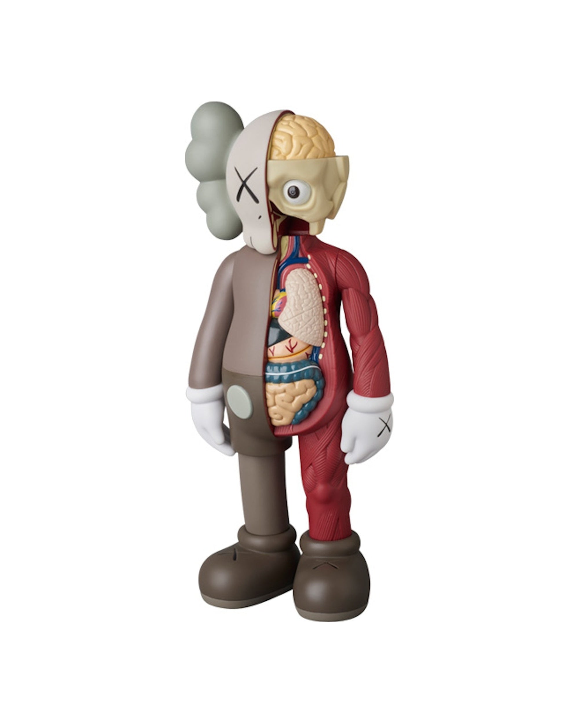 KAWS Companion Flayed Open Edition Vinyl Figure Brown