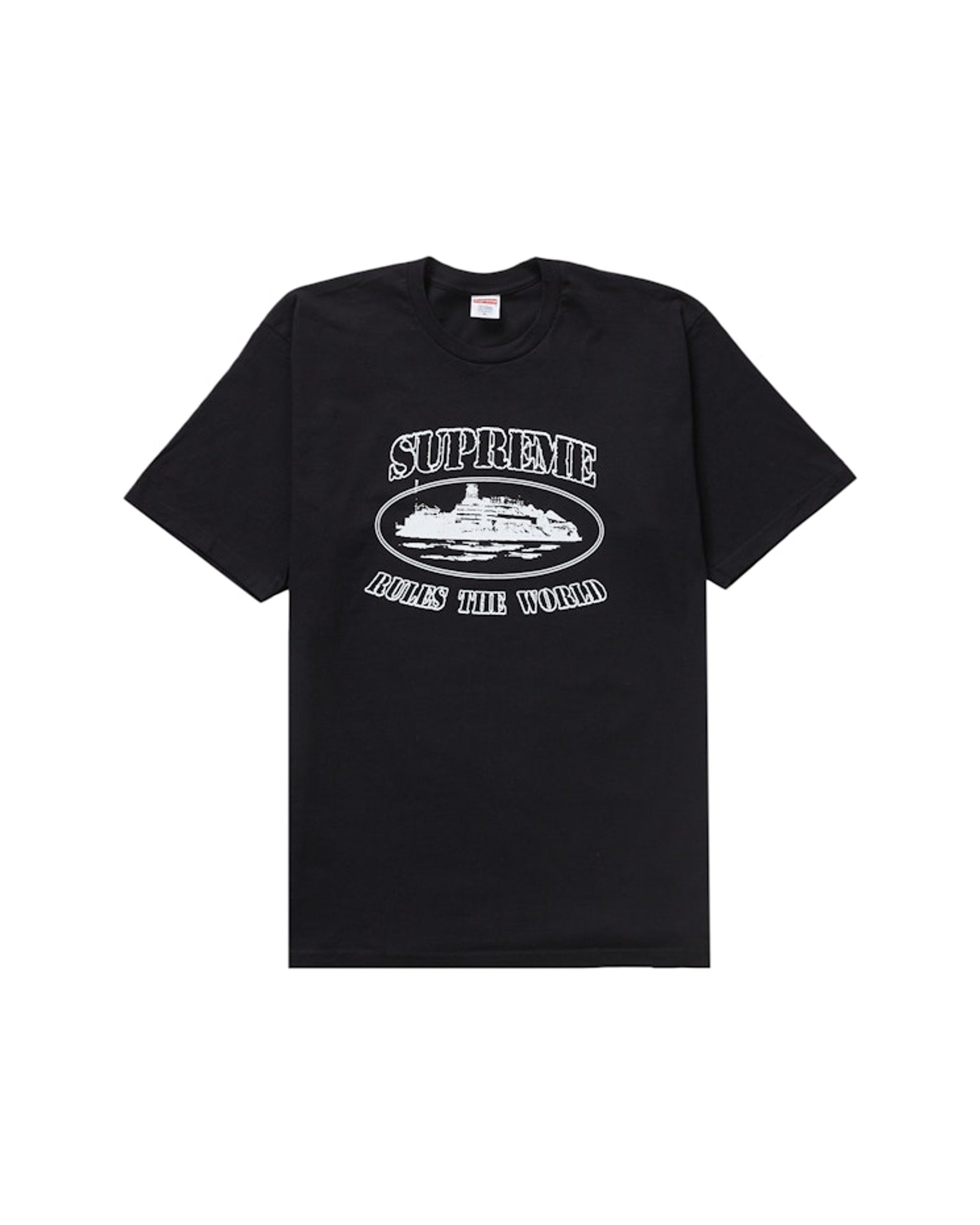 Supreme Corteiz Rules The World Tee Black
