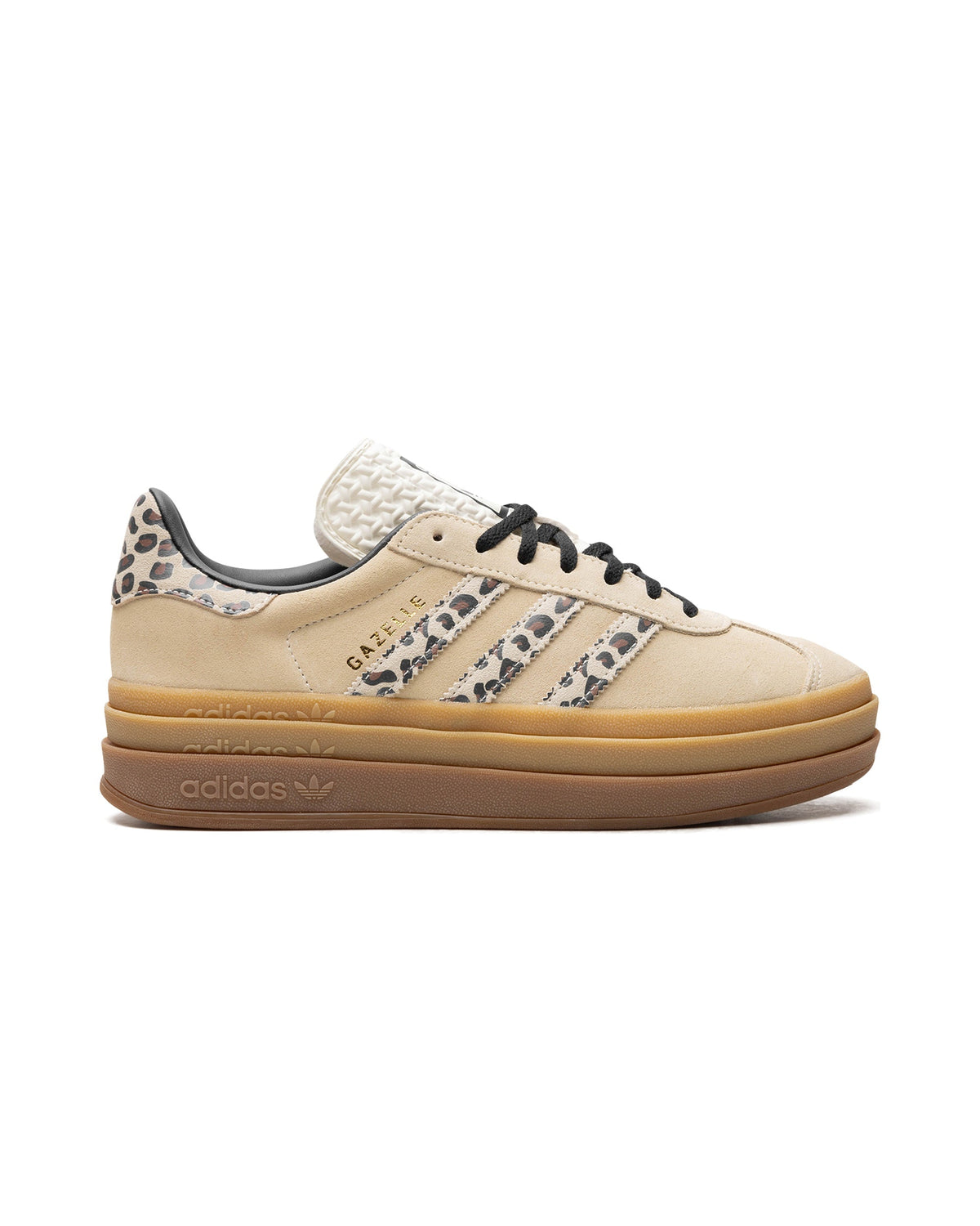 adidas Gazelle Bold Cream Black Leopard (Women's)