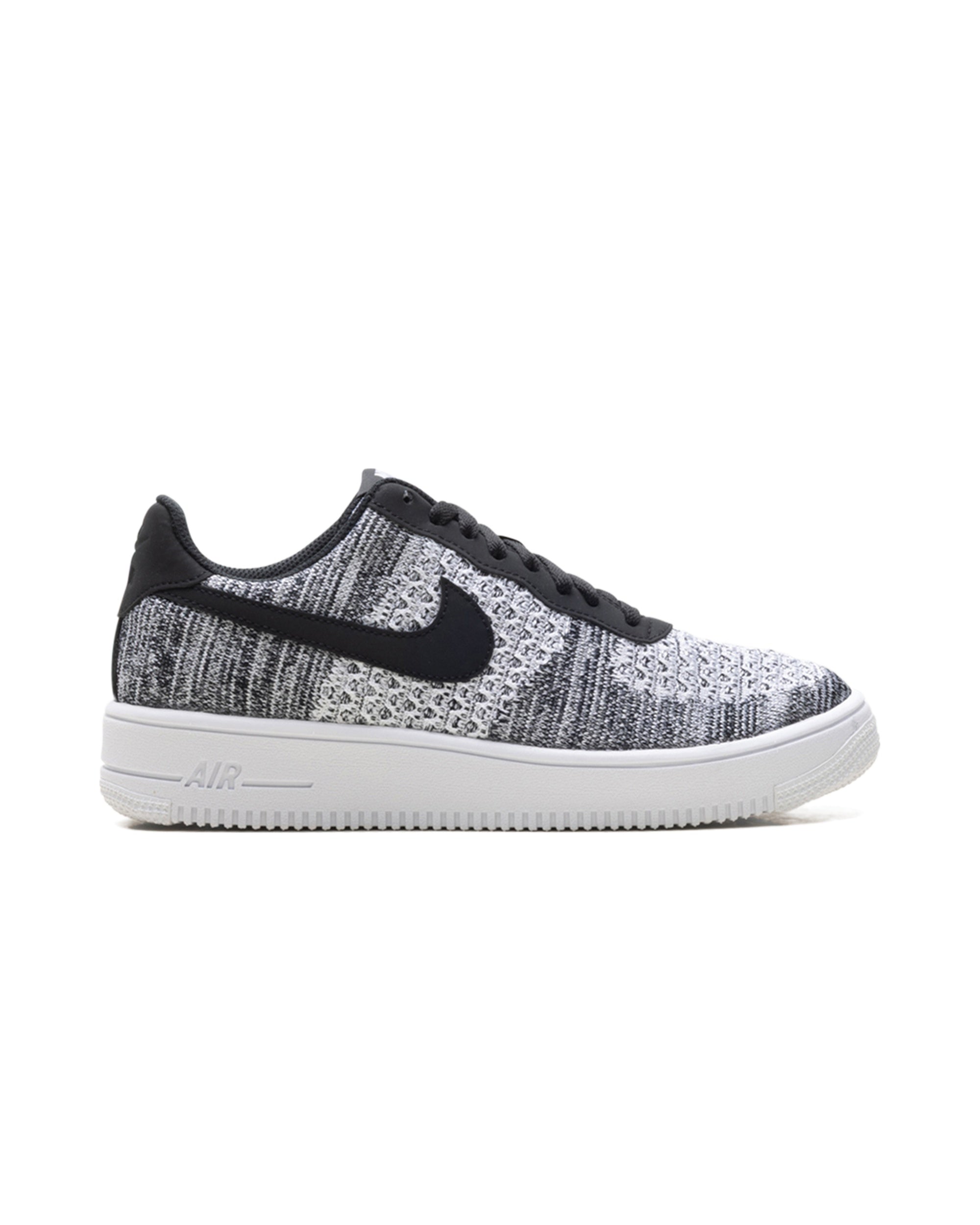 Nike Air Force 1 Flyknit 2 Black Pure Platinum