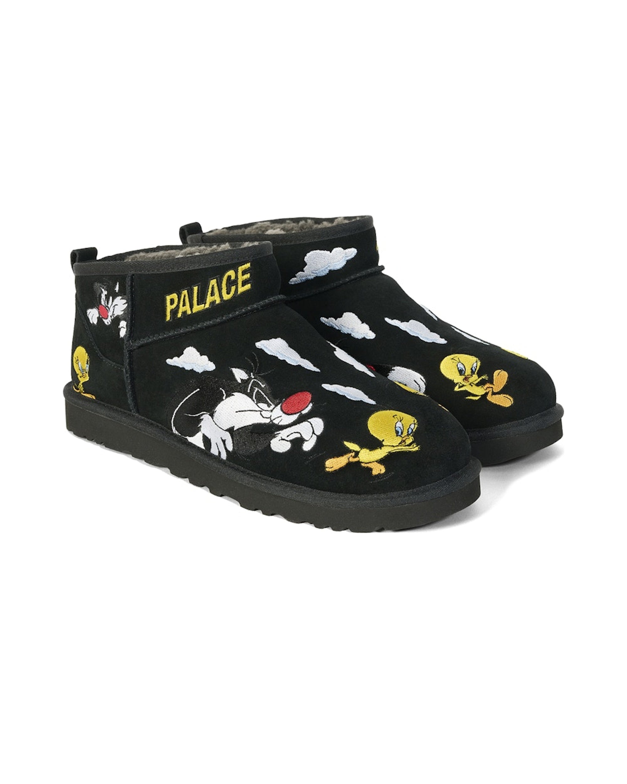 UGG Classic Ultra Mini Boot Palace x Looney Tunes Black