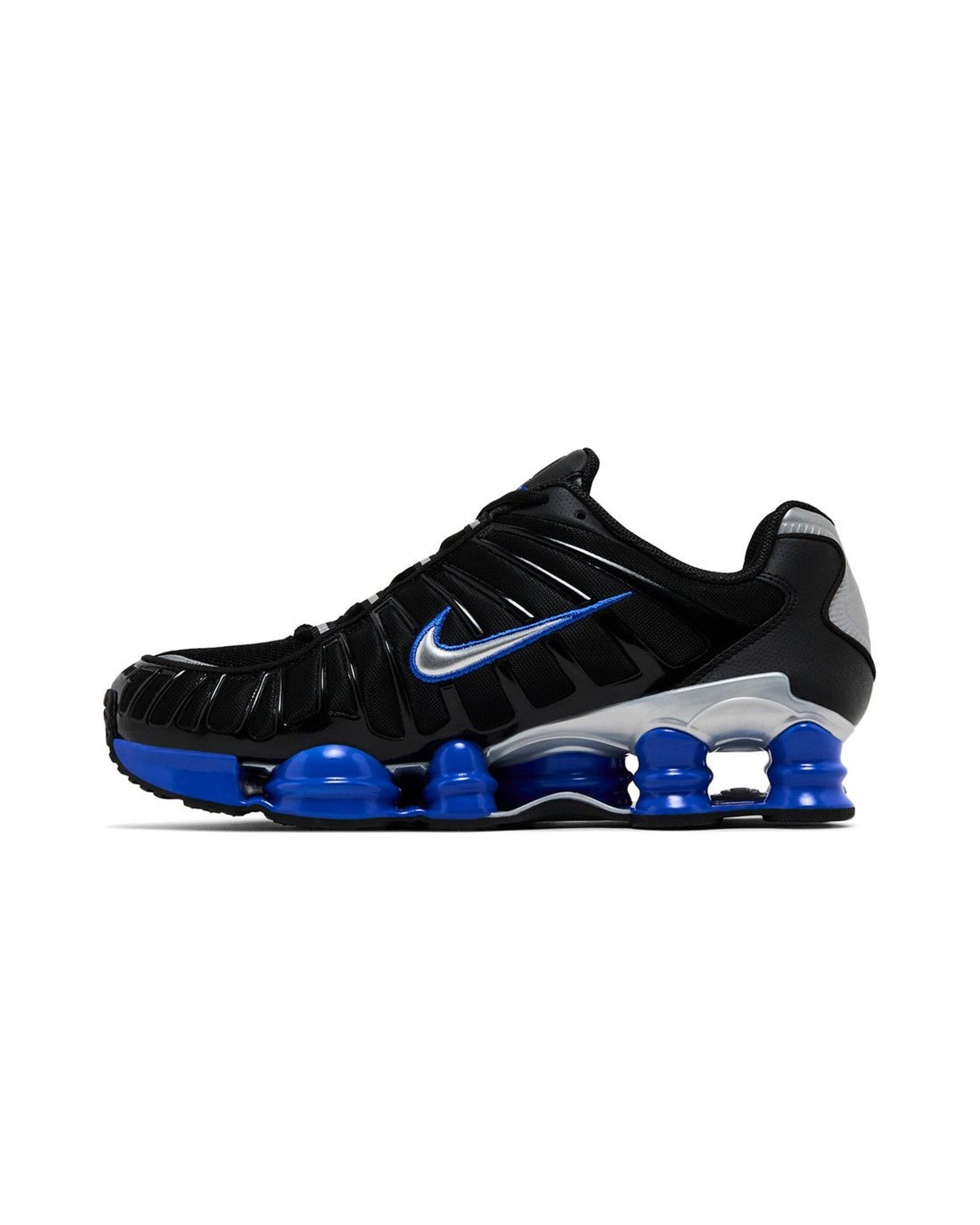 Nike Shox TL Black Racer Blue Metallic Silver