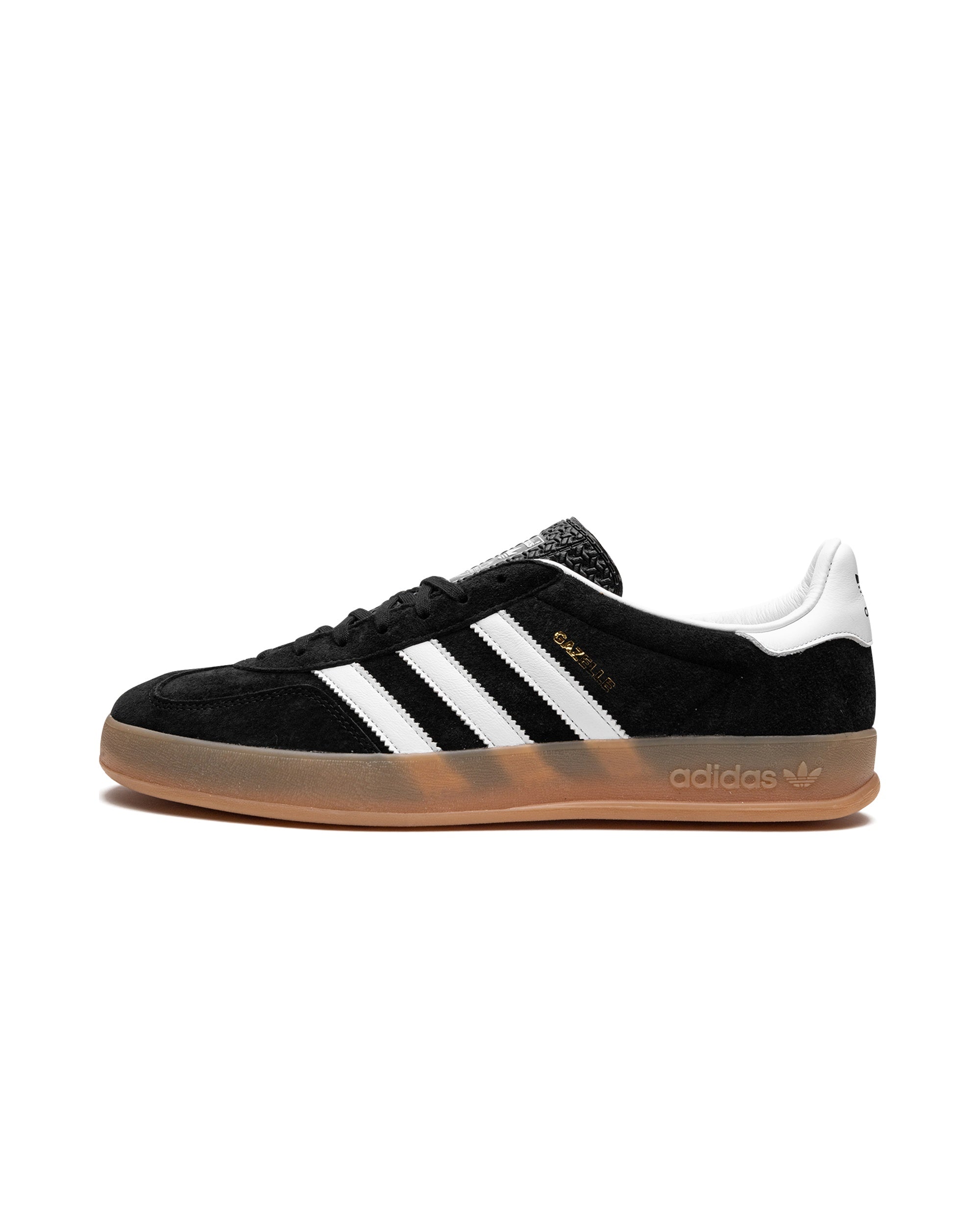 adidas Gazelle Black White Gum