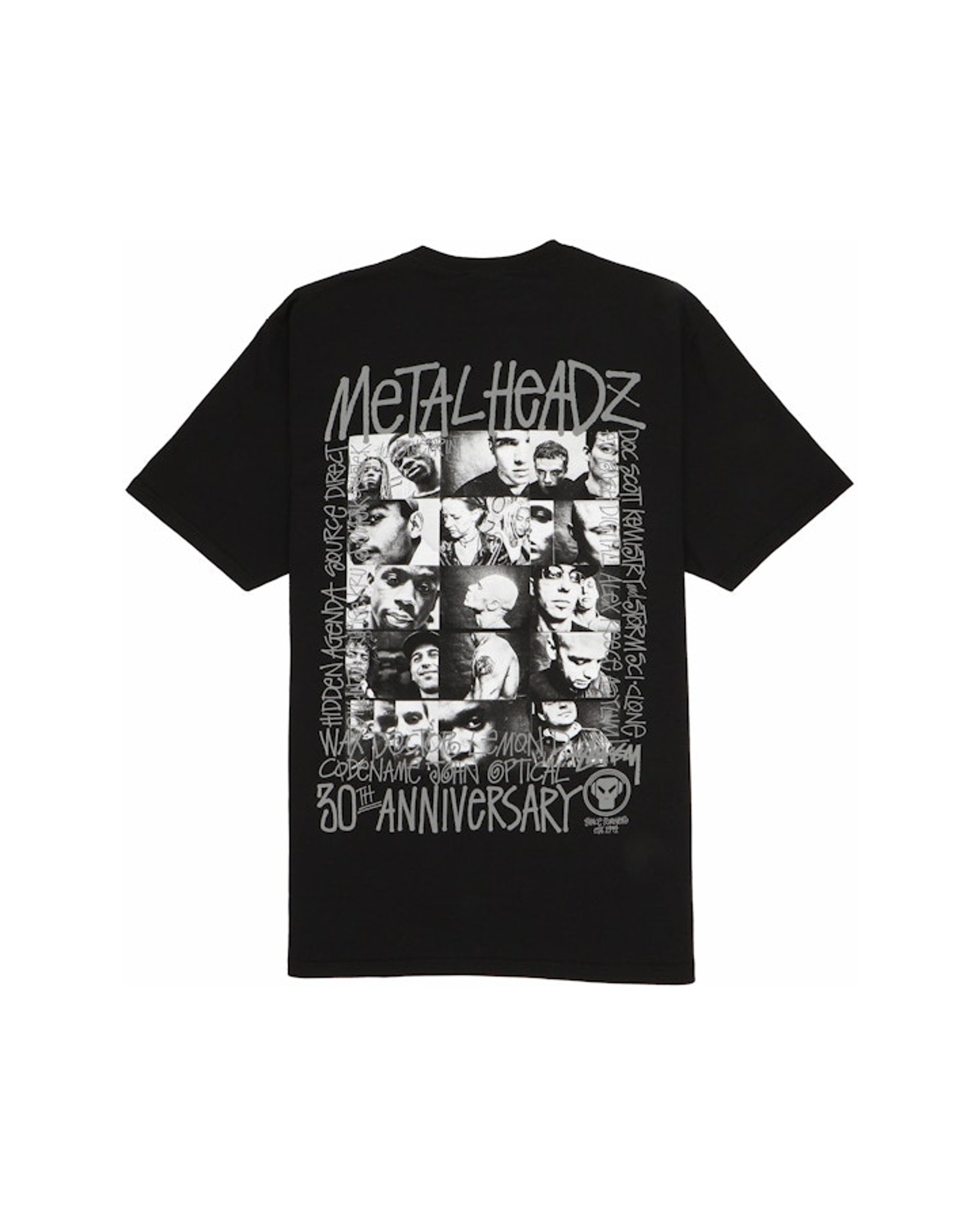 Stussy x Goldie Metalheadz 30 Tee Black