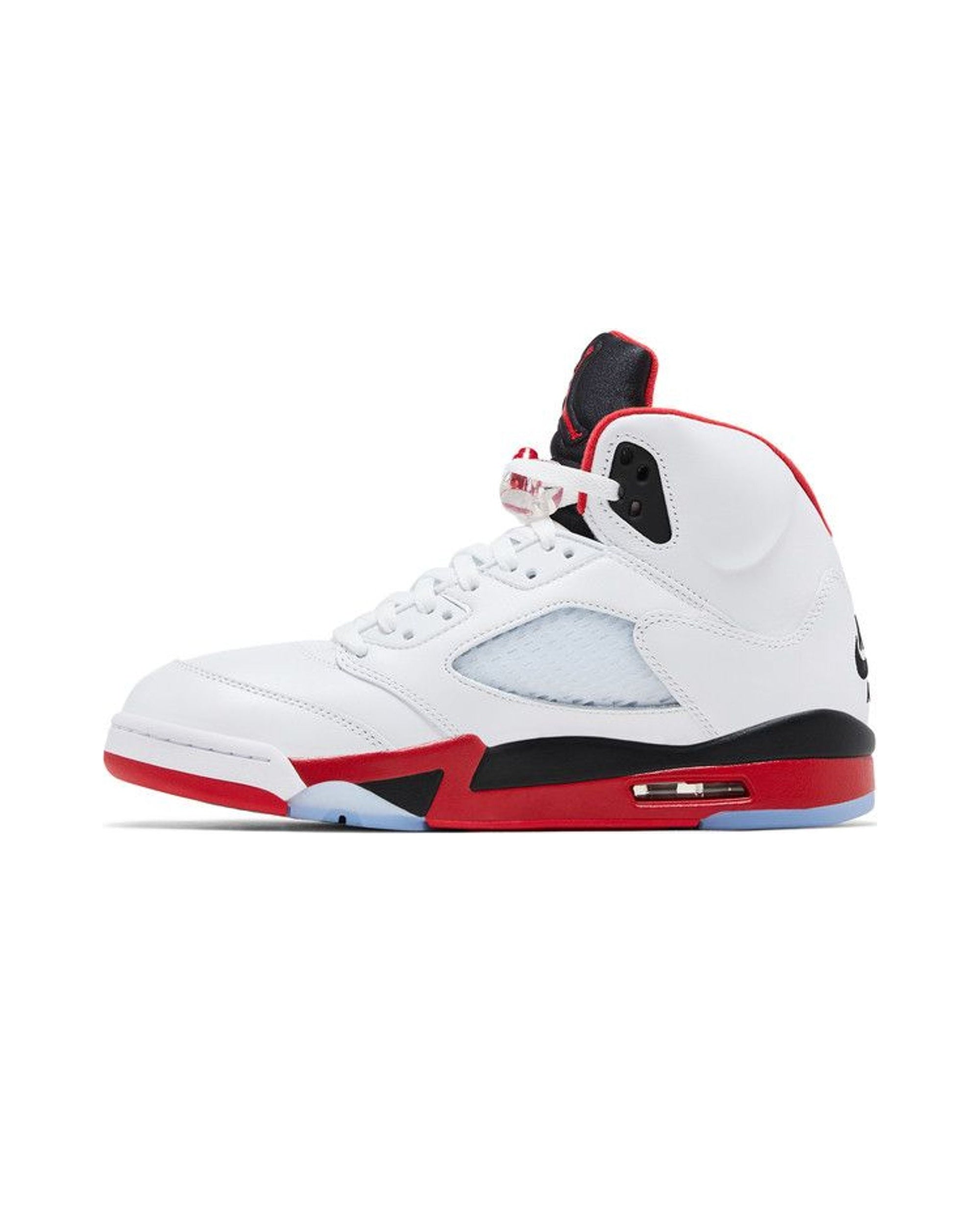 Jordan 5 Retro Fire Red Black Tongue (2025)