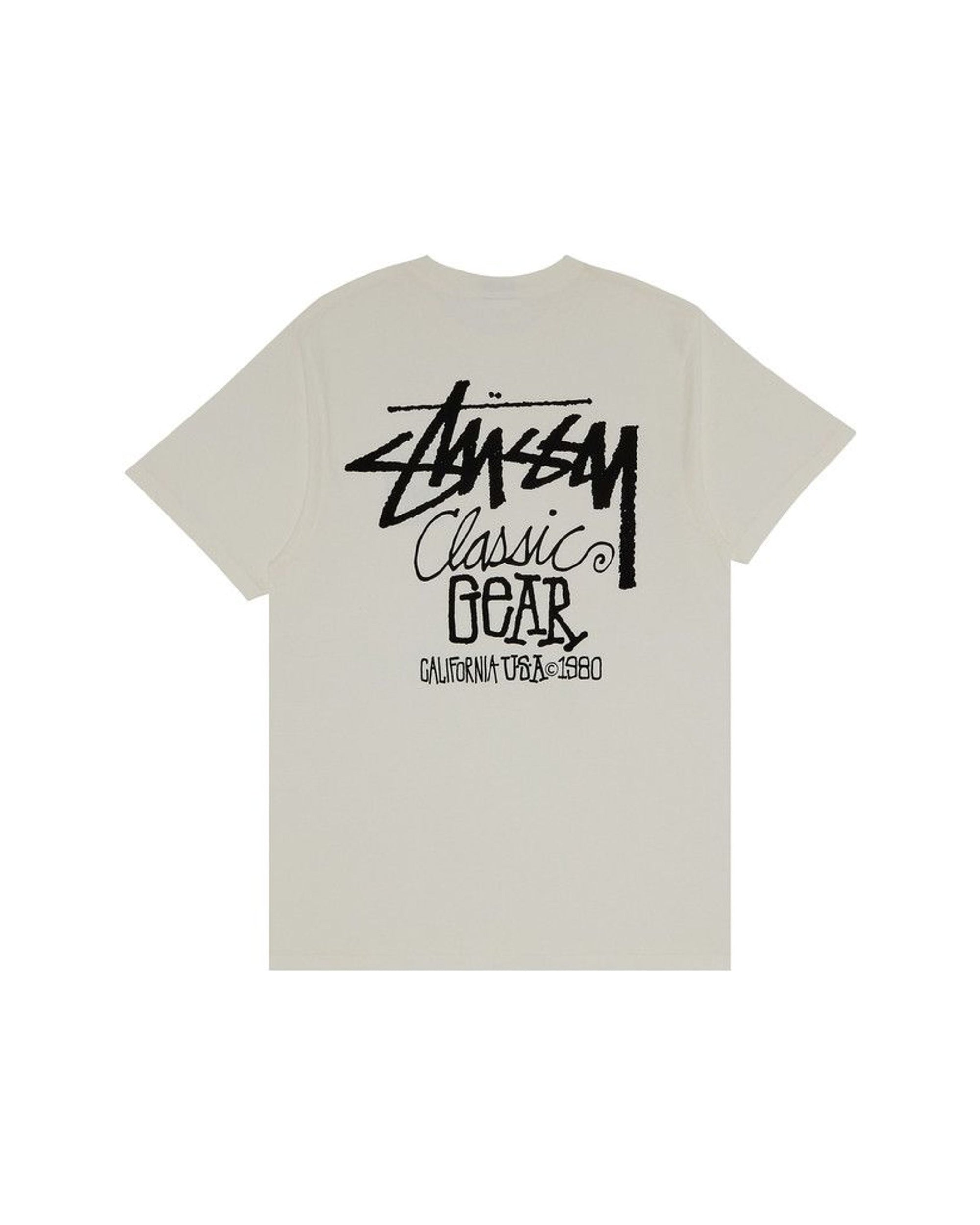 Stussy Classic Gear Pigment Dyed Tee Natural