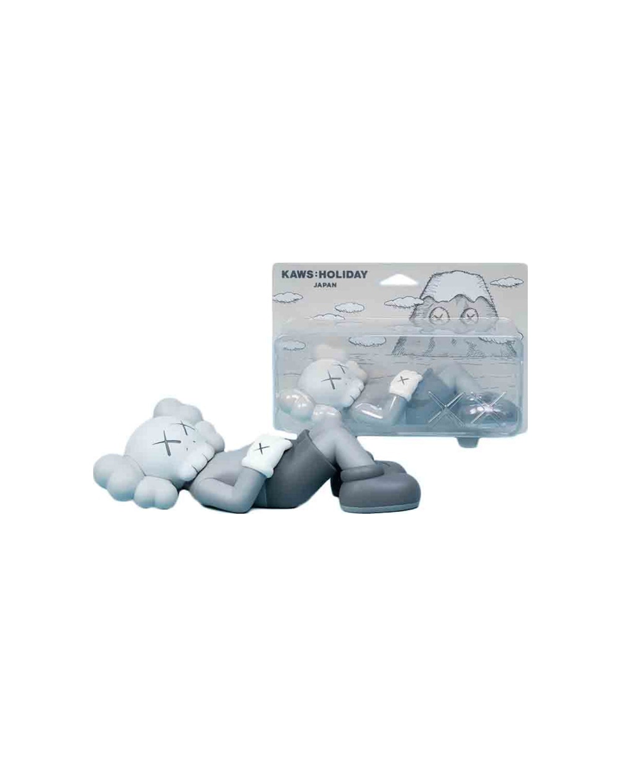KAWS HOLIDAY JAPAN Vinyl Figure Grey