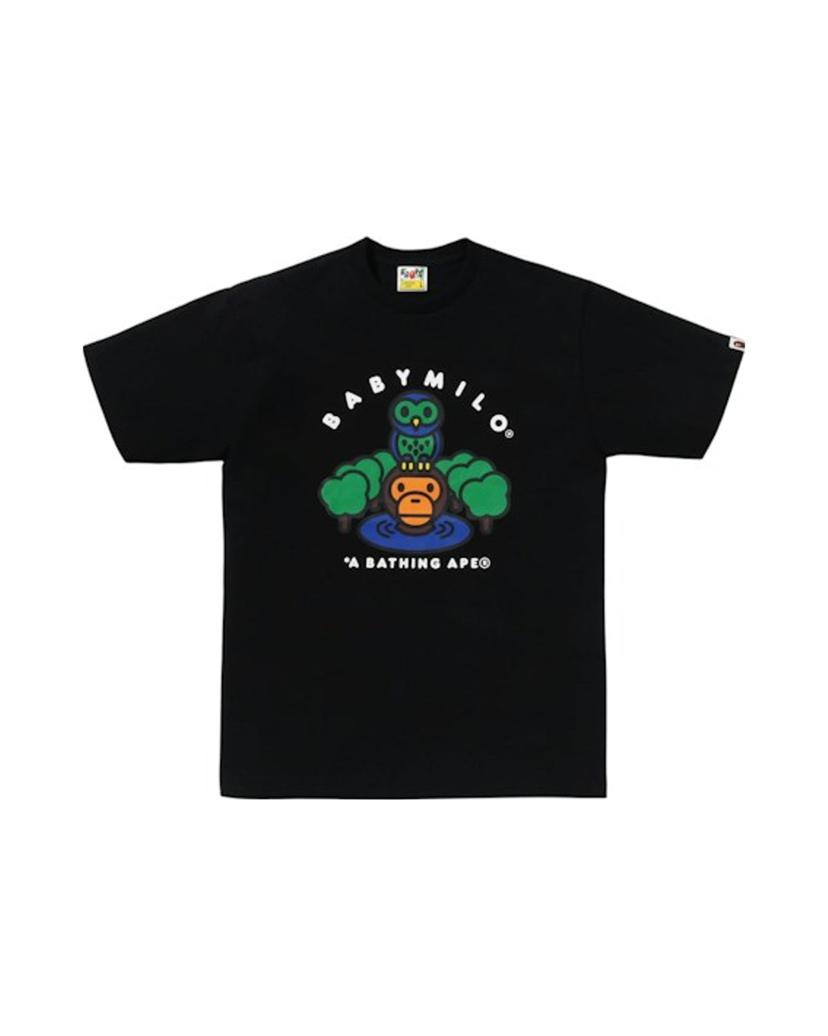 BAPE Baby Milo (Seibu Ikebukuro Store Exclusive) Tee Black